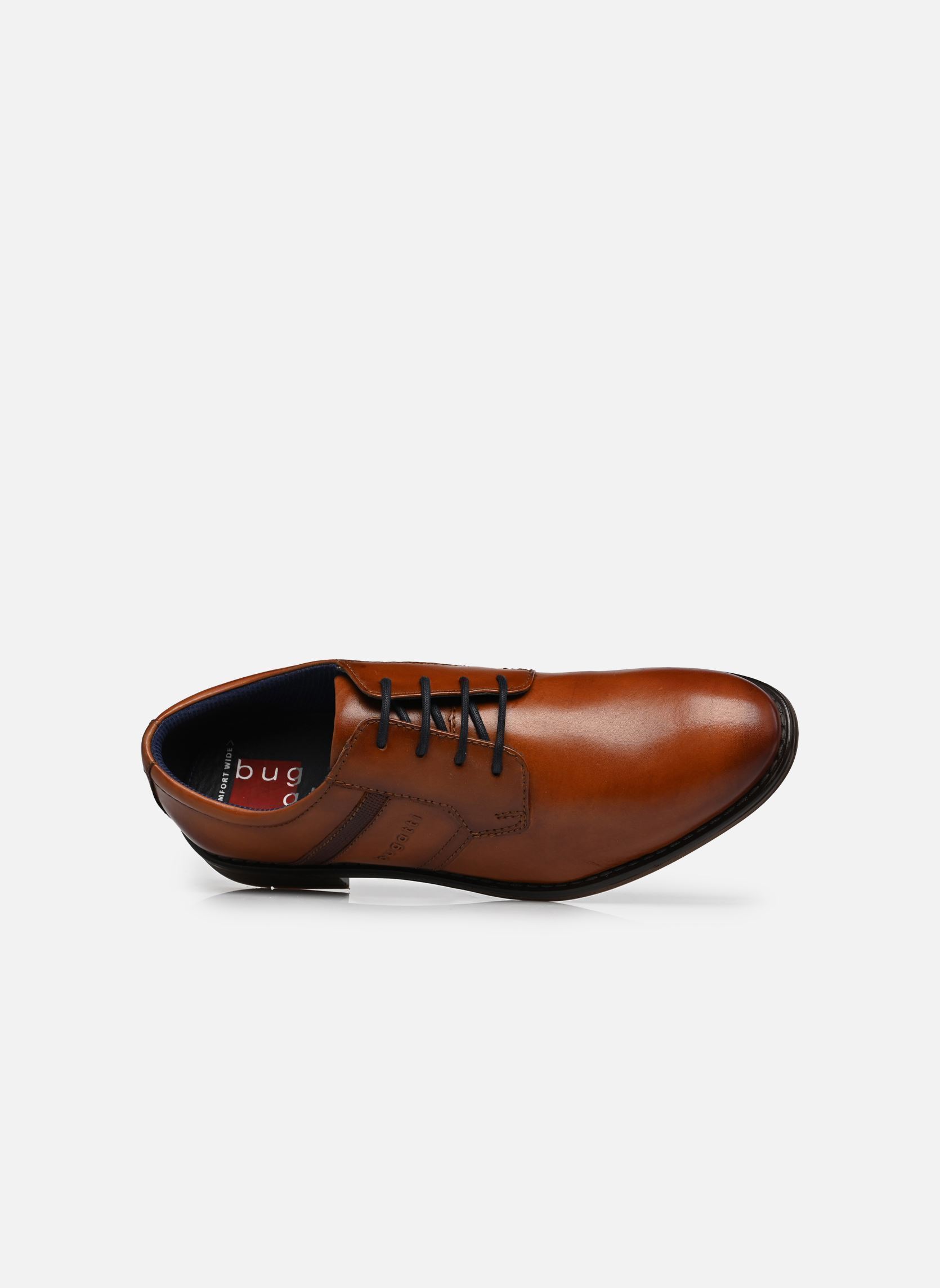 Stadsschoenen Pia heren bruin Bugatti Stadsschoenen Pia heren bruin COGNAC
