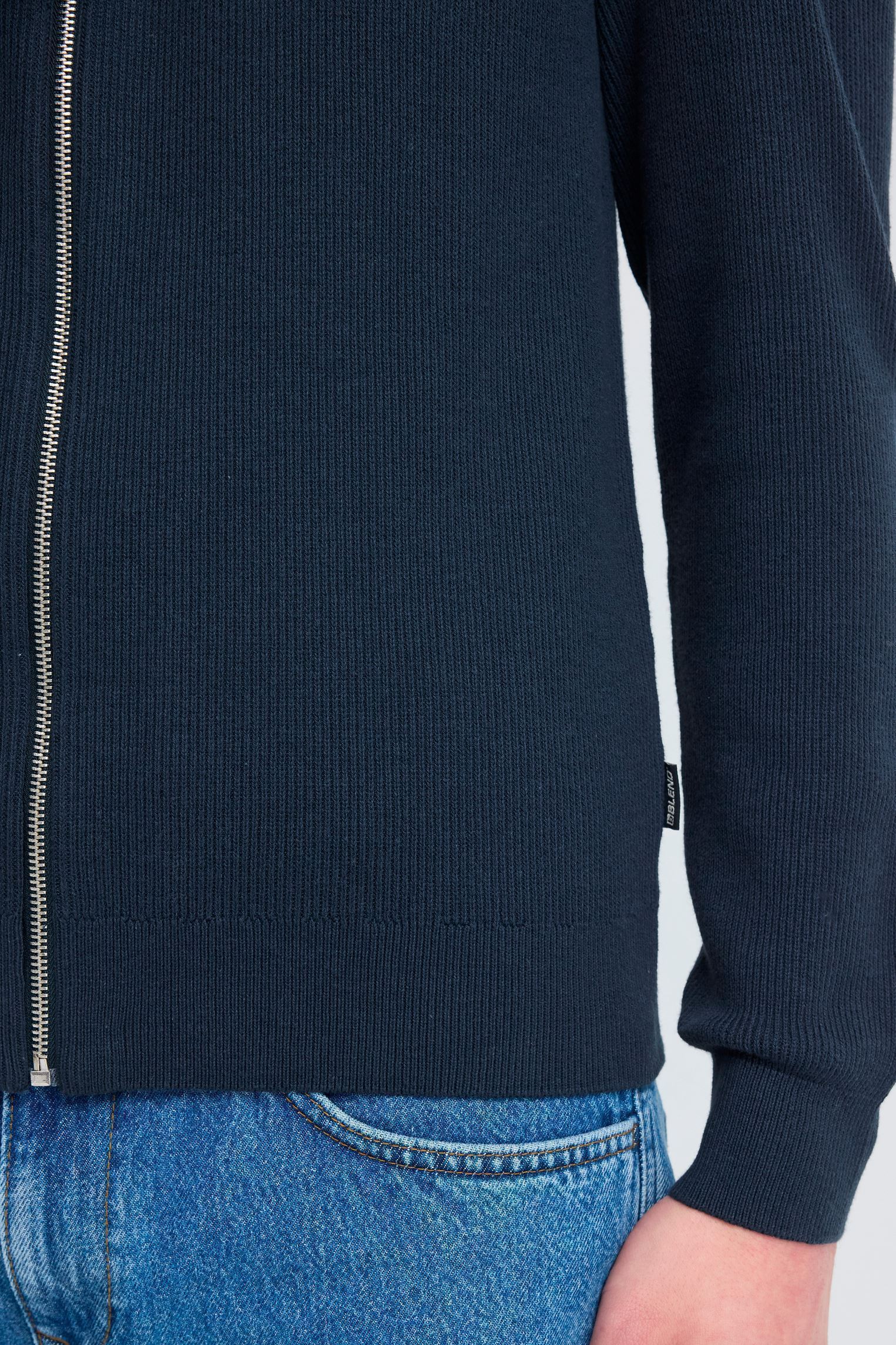 Pulls Bhbadal Zipp homme marine Blend Pulls Bhbadal Zipp homme marine SALUTE