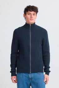Pulls Bhbadal Zipp homme marine Blend Pulls Bhbadal Zipp homme marine SALUTE