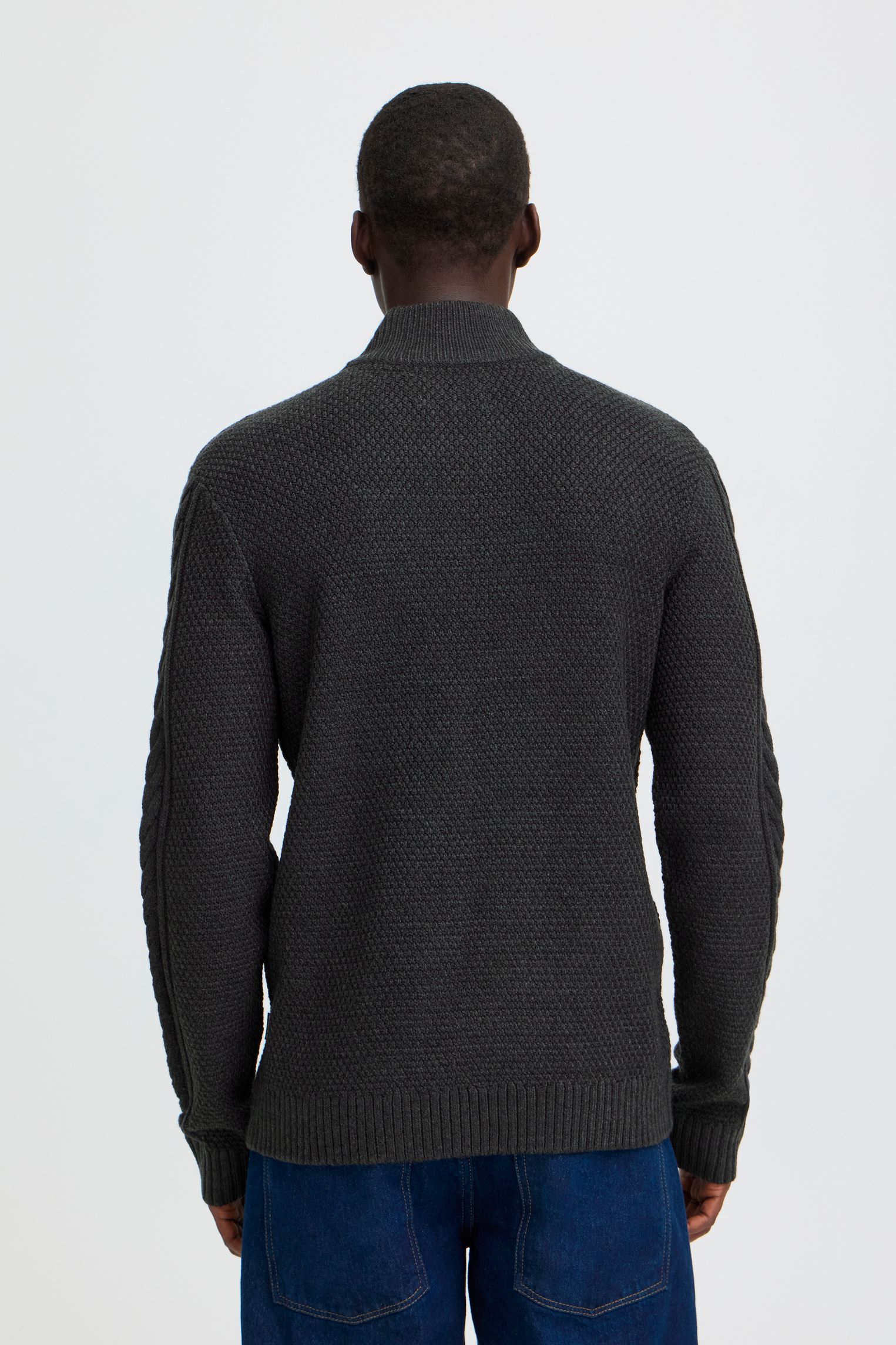Pulls Bhbasim Half Zipp homme noir Blend Pulls Bhbasim Half Zipp homme noir BLACK BEAUTY