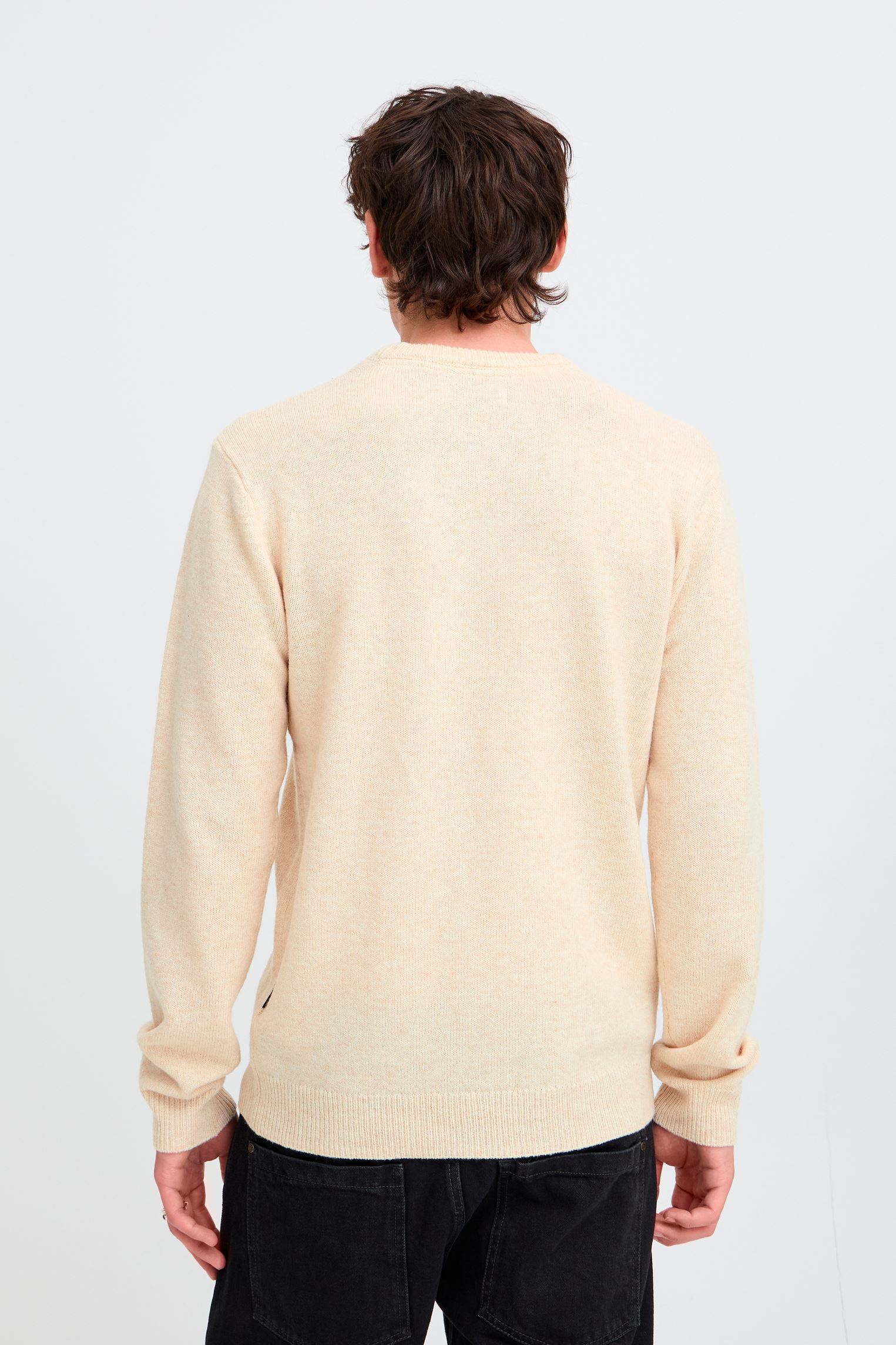Pulls Bhbranko Crew Knit Noos homme beige Blend Pulls Bhbranko Crew Knit Noos homme beige CROCKERY MELANGE