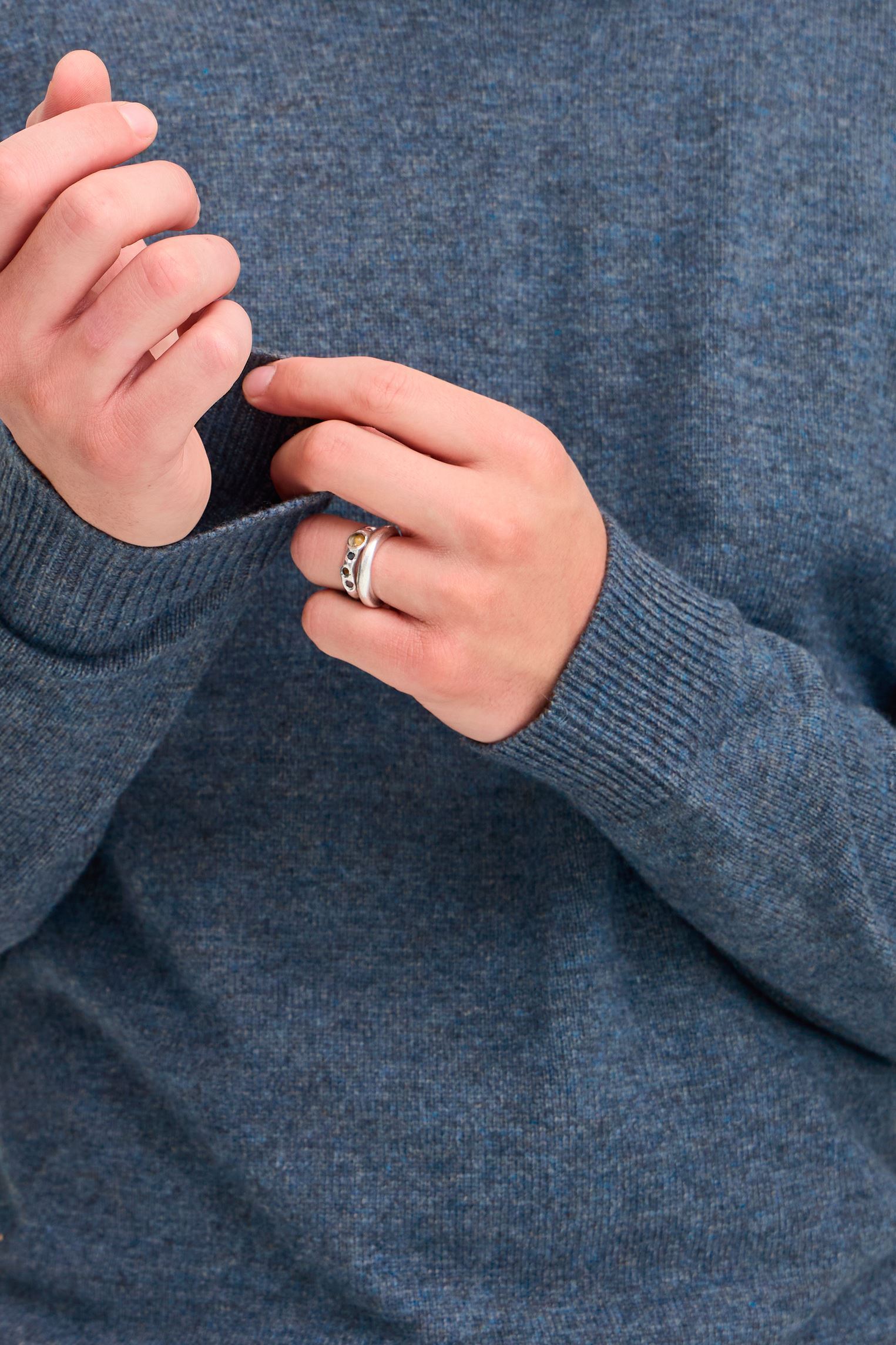 Pulls Bhbranko Crew Knit Noos homme bleu Blend Pulls Bhbranko Crew Knit Noos homme bleu STORMY WEATHER MELANGE