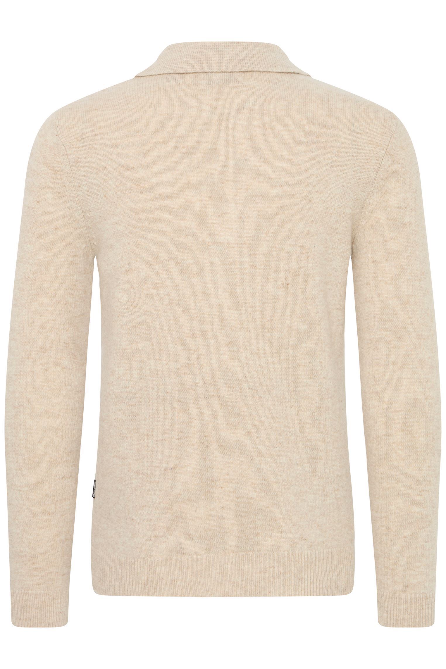 Pulls Bhbranko Polo Knit Slim homme beige Blend Pulls Bhbranko Polo Knit Slim homme beige OYSTER GRAY MELANGE
