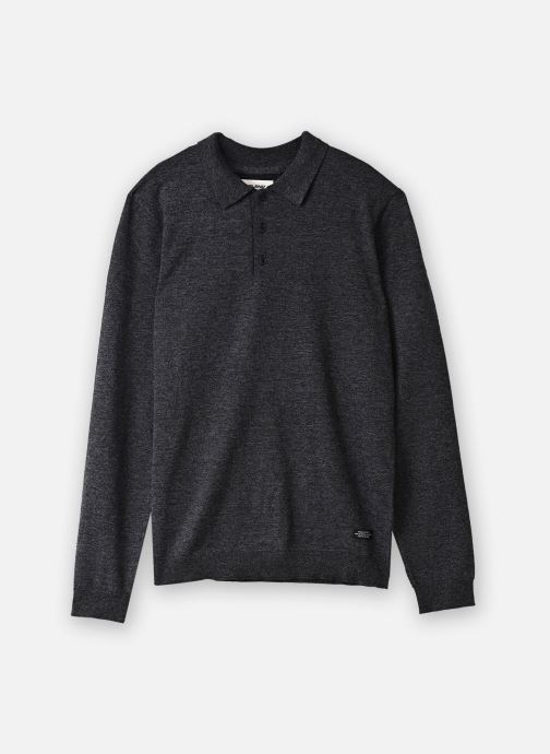 Blend Truien Bhbruton Ls Polo heren grijs