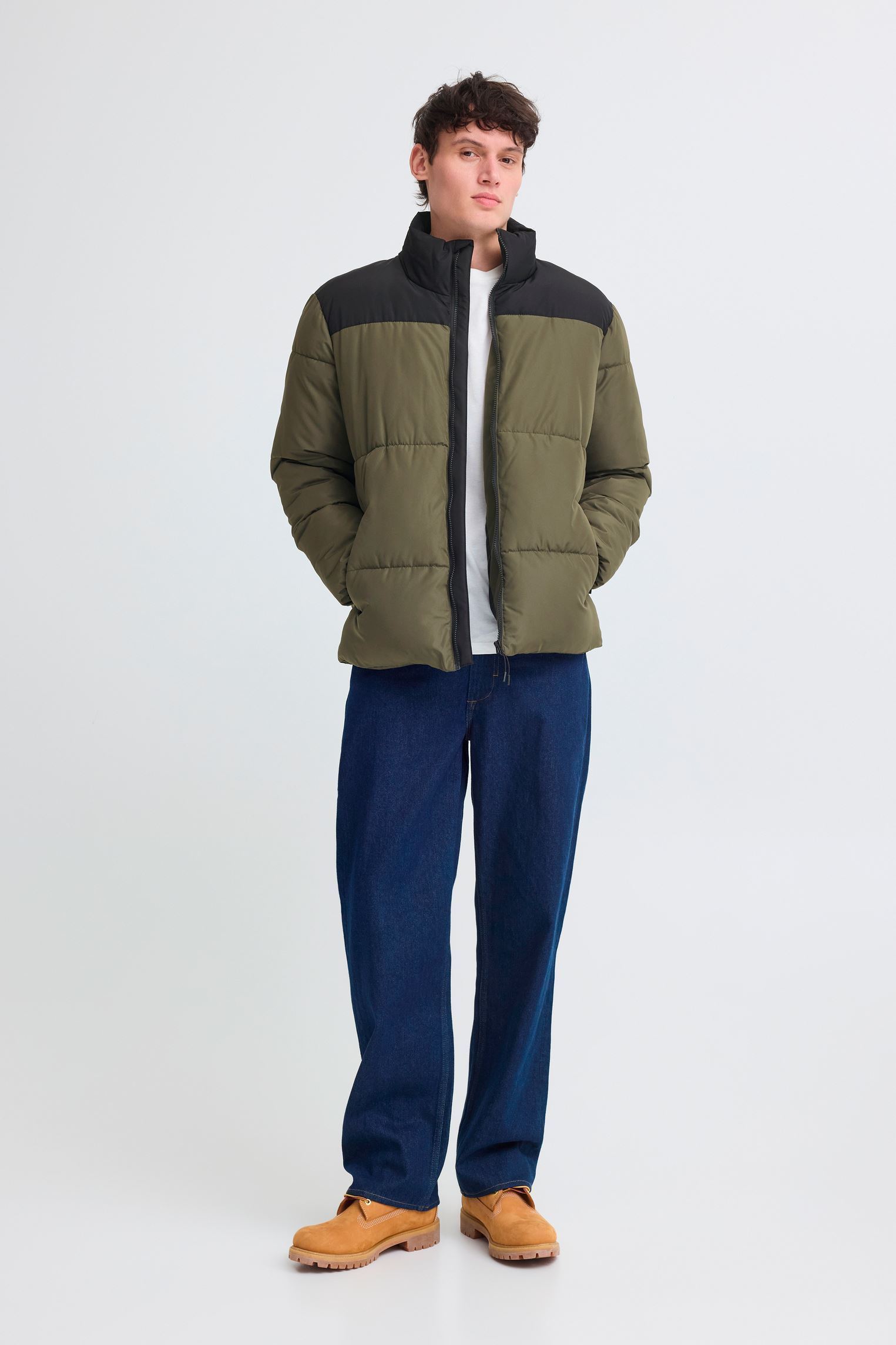 Gewatteerde jassen Bhelwin Colorblock Jkt. heren groen Blend Gewatteerde jassen Bhelwin Colorblock Jkt. heren groen FOREST NIGHT