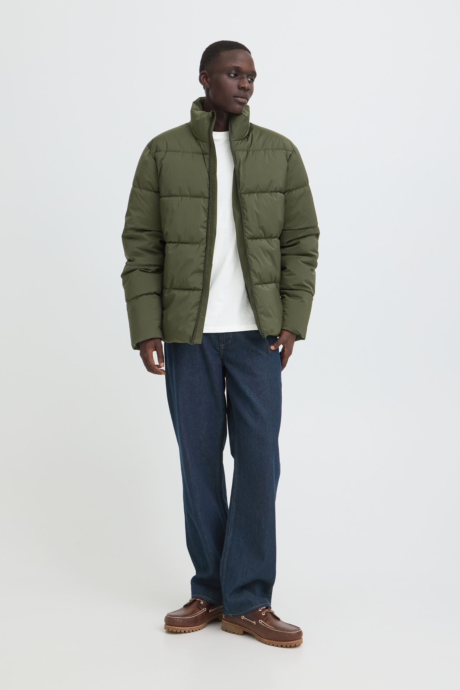 Gewatteerde jassen Bhferi Jkt heren khaki Blend Gewatteerde jassen Bhferi Jkt heren khaki DEEP DEPTHS