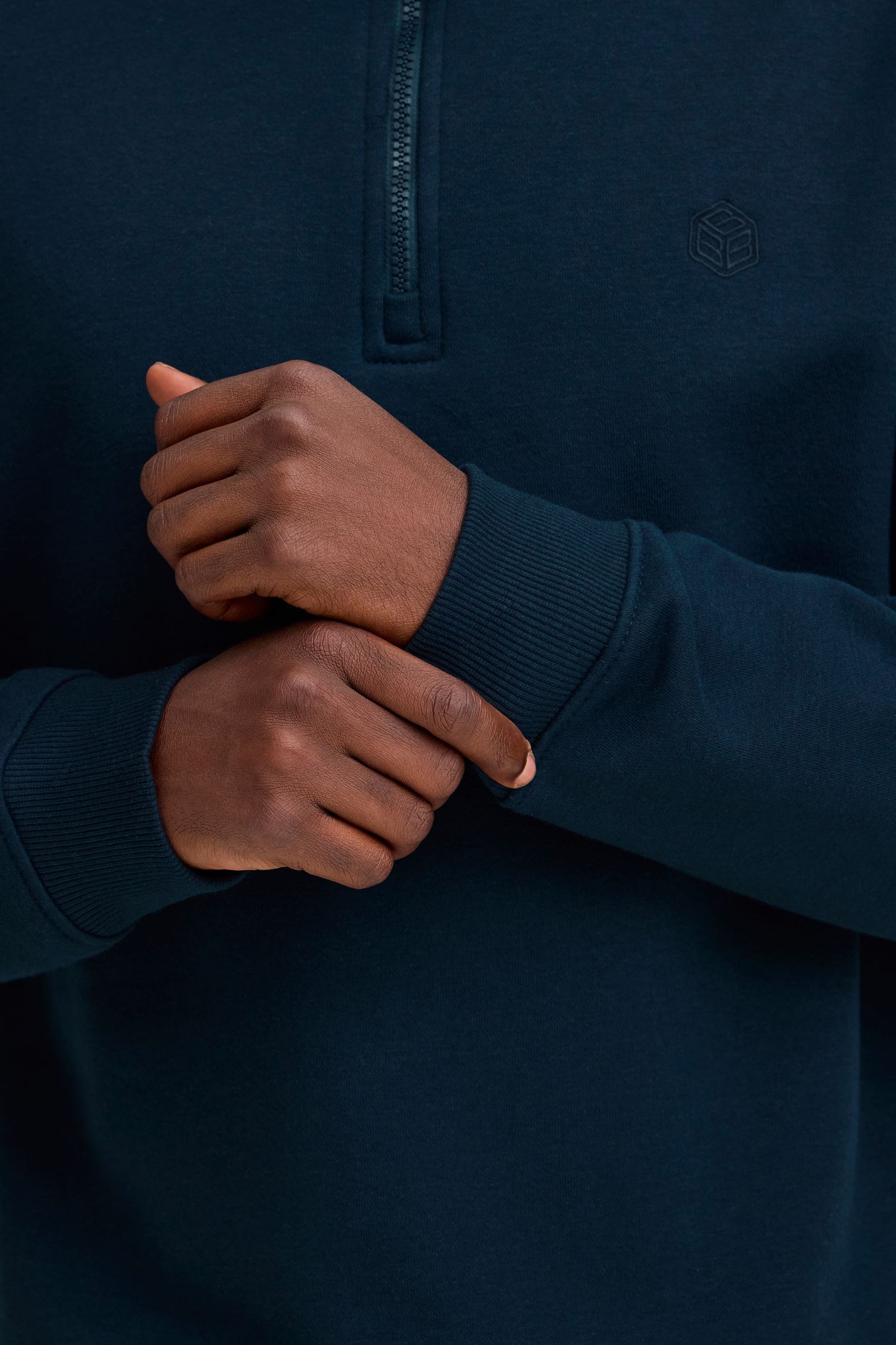 Sweats Bhjuste 1/2 Zp Sweatshirt homme marine Blend Sweats Bhjuste 1/2 Zp Sweatshirt homme marine SALUTE