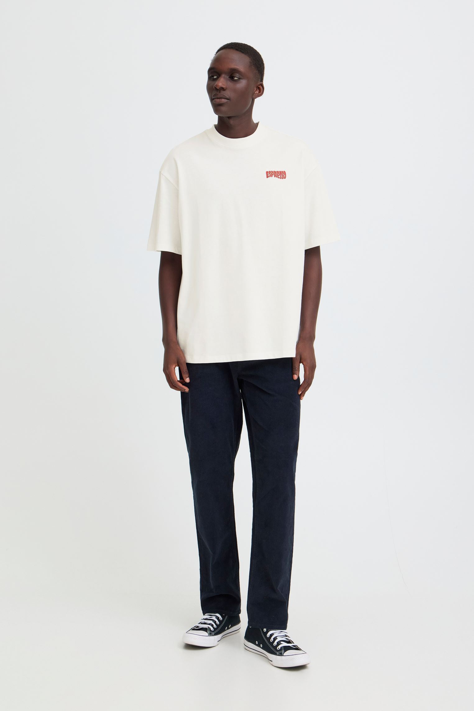Tee-shirts Bhkeegan S/S Graphic Tee homme blanc Blend Tee-shirts Bhkeegan S/S Graphic Tee homme blanc SNOW WHITE