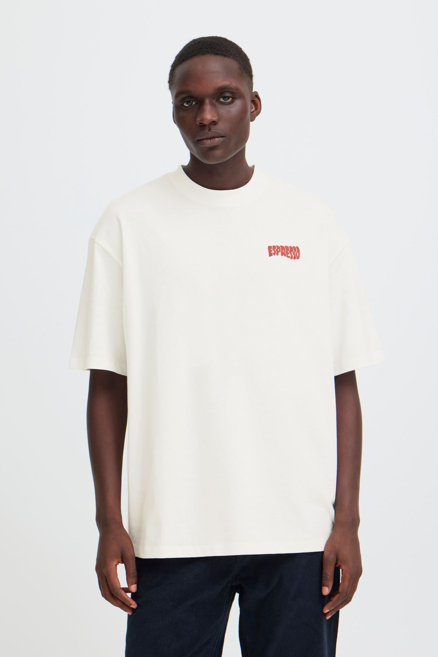 Tee-shirts Bhkeegan S/S Graphic Tee homme blanc Blend Tee-shirts Bhkeegan S/S Graphic Tee homme blanc SNOW WHITE