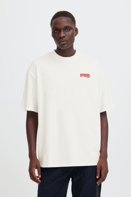 Blend Tee-shirts Bhkeegan S/S Graphic Tee homme blanc