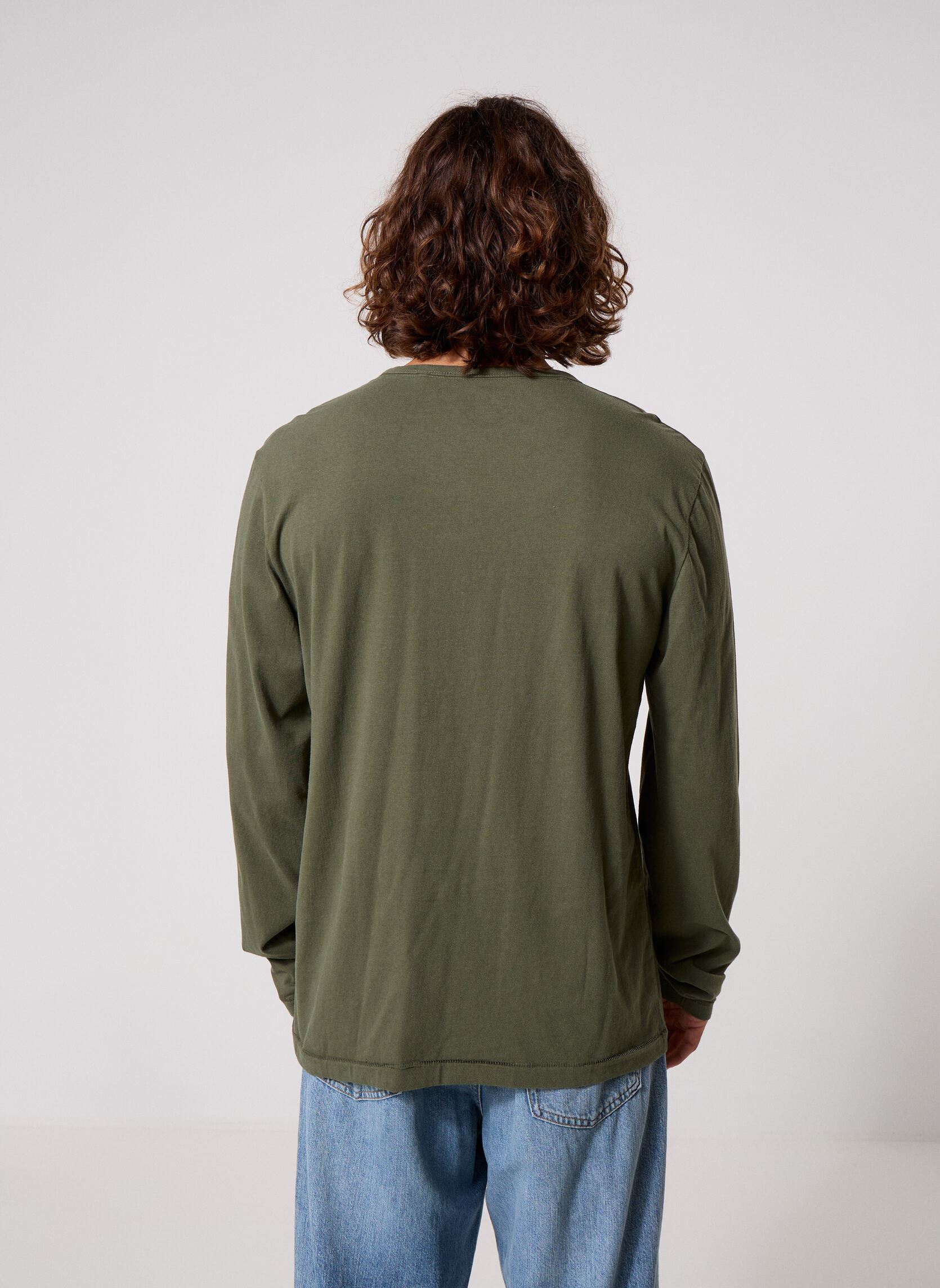 Tee-shirts Bhkonstantin L/S Wash Tee homme vert Blend Tee-shirts Bhkonstantin L/S Wash Tee homme vert DEEP DEPTHS