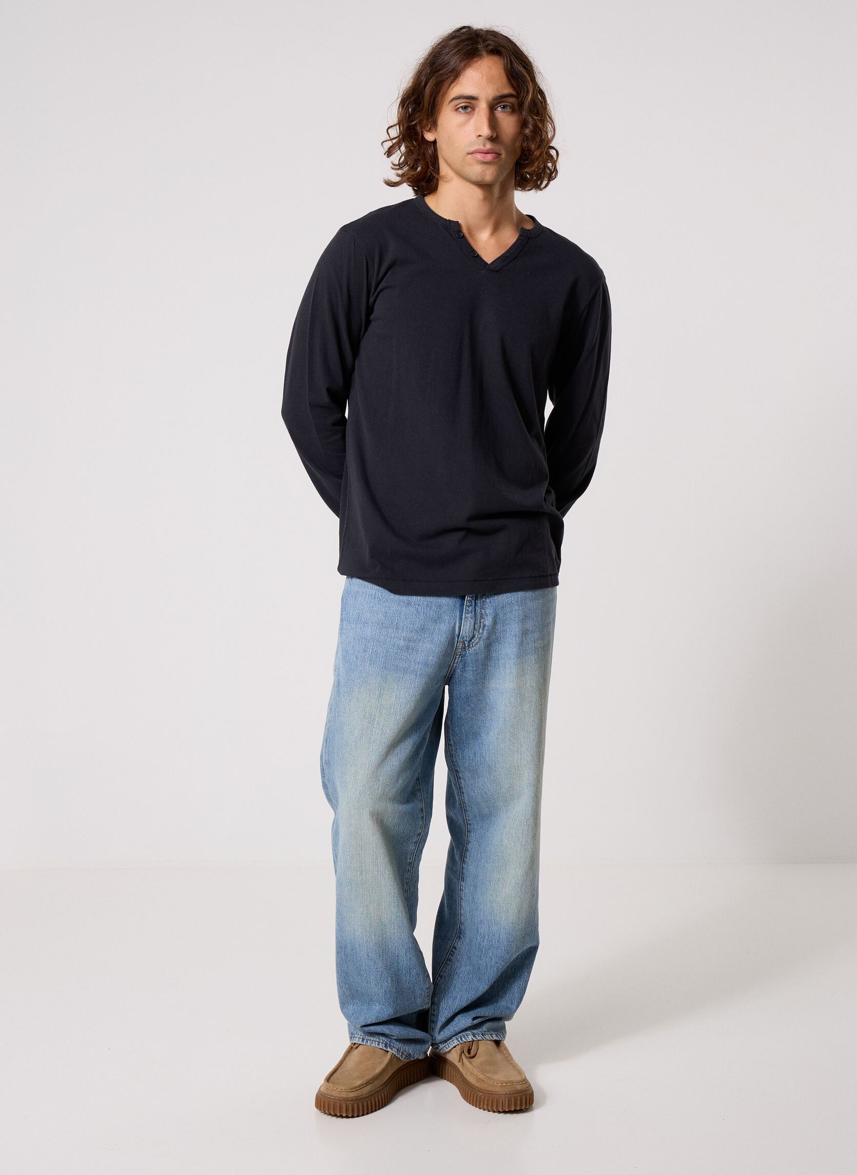 Tee-shirts Bhkonstantin L/S Wash Tee homme noir Blend Tee-shirts Bhkonstantin L/S Wash Tee homme noir BLACK BEAUTY