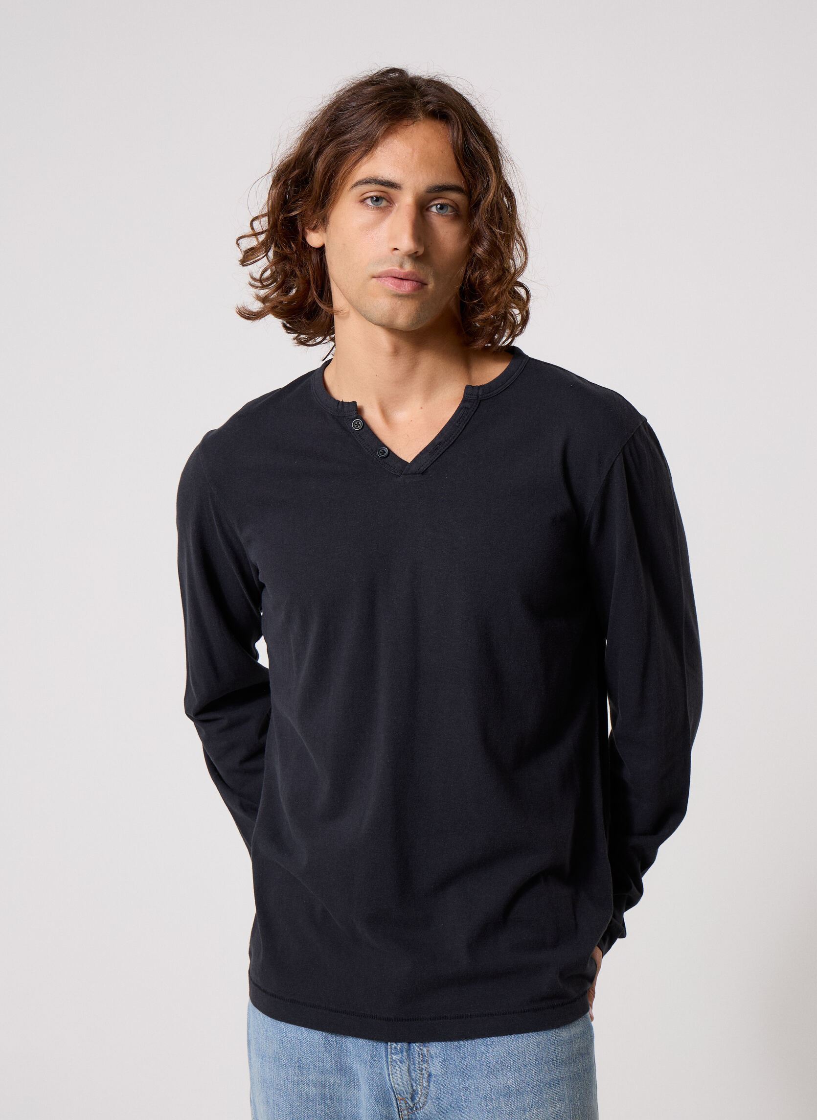 Tee-shirts Bhkonstantin L/S Wash Tee homme noir Blend Tee-shirts Bhkonstantin L/S Wash Tee homme noir BLACK BEAUTY