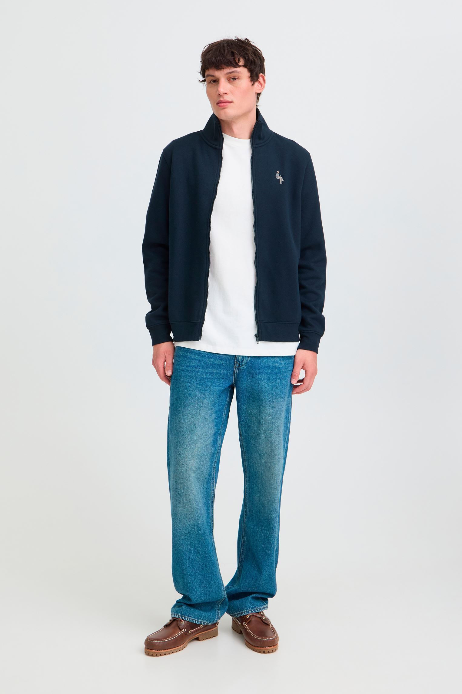 Trainingsjacken Bhlawson Emb Zp Cardigan herren marineblau Blend Trainingsjacken Bhlawson Emb Zp Cardigan herren marineblau SALUTE