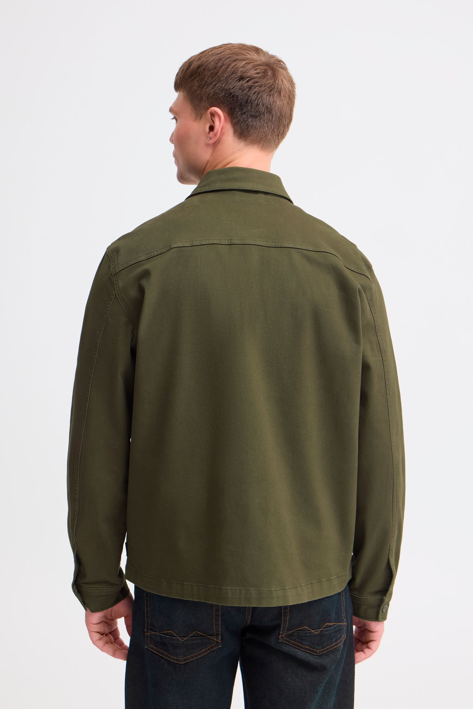Chemises Bhmeino Overshirt homme kaki Blend Chemises Bhmeino Overshirt homme kaki FOREST NIGHT