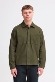Chemises Bhmeino Overshirt homme kaki Blend Chemises Bhmeino Overshirt homme kaki FOREST NIGHT