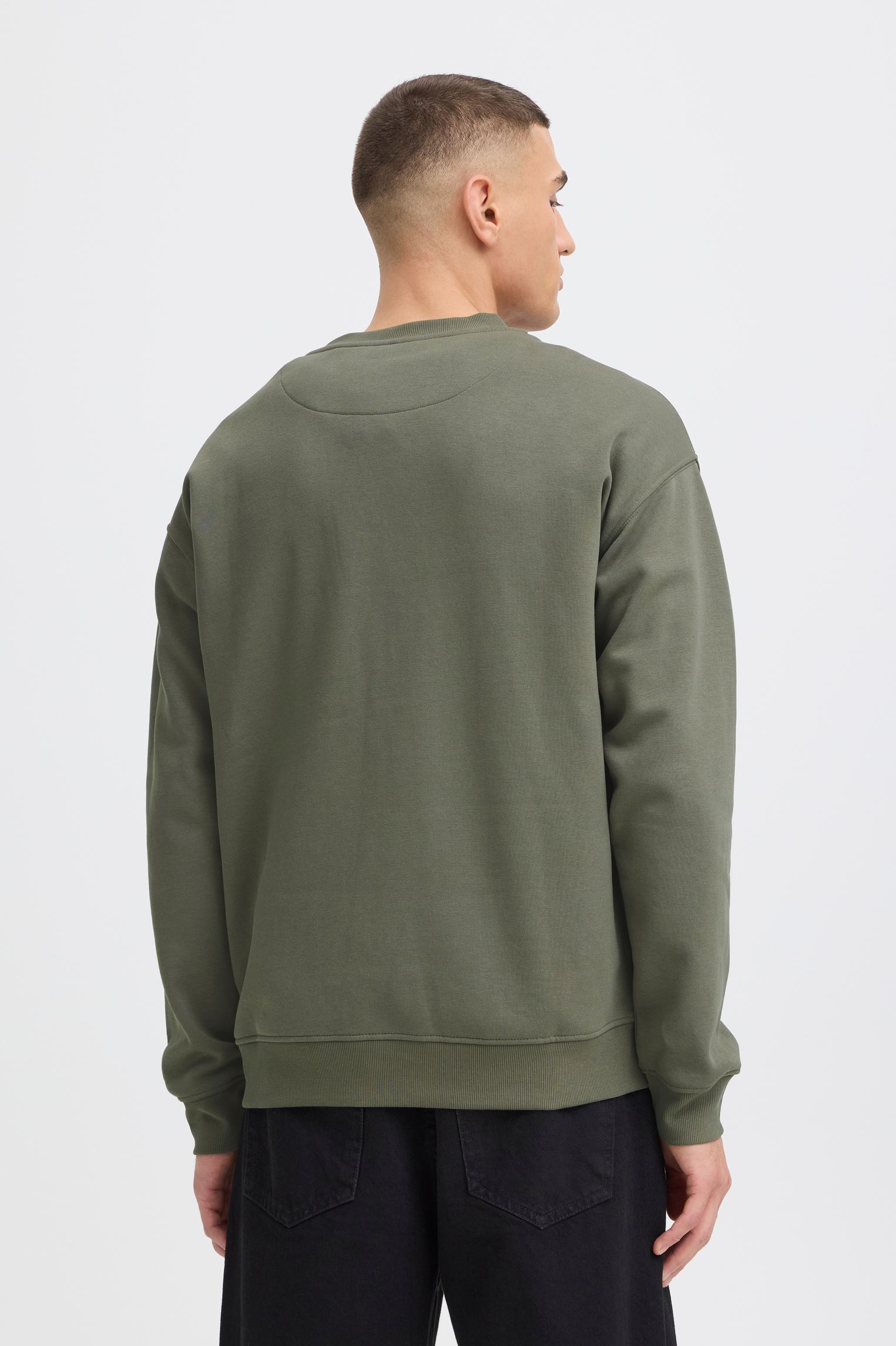 Sweats Sdlenz Crew Sweat Noos homme kaki SOLID Sweats Sdlenz Crew Sweat Noos homme kaki DUSTY OLIVE
