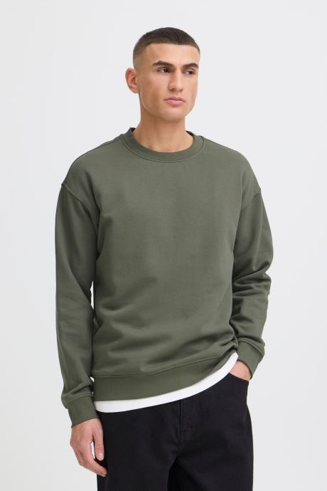 SOLID Sweats Sdlenz Crew Sweat Noos homme kaki