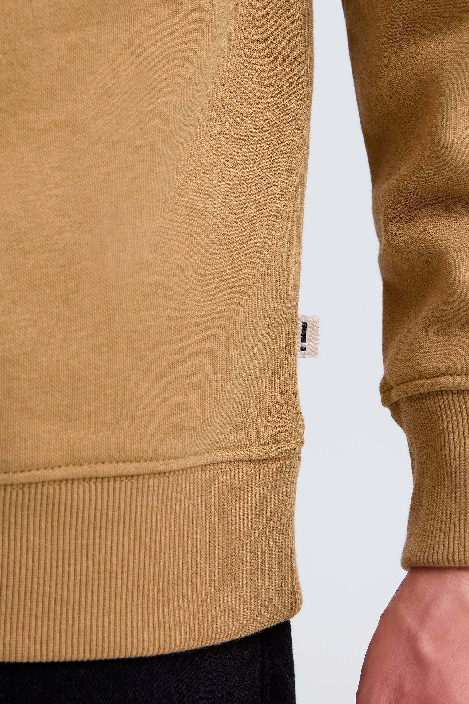 Sweats Sdlenz Halfzip homme camel SOLID Sweats Sdlenz Halfzip homme camel ERMINE