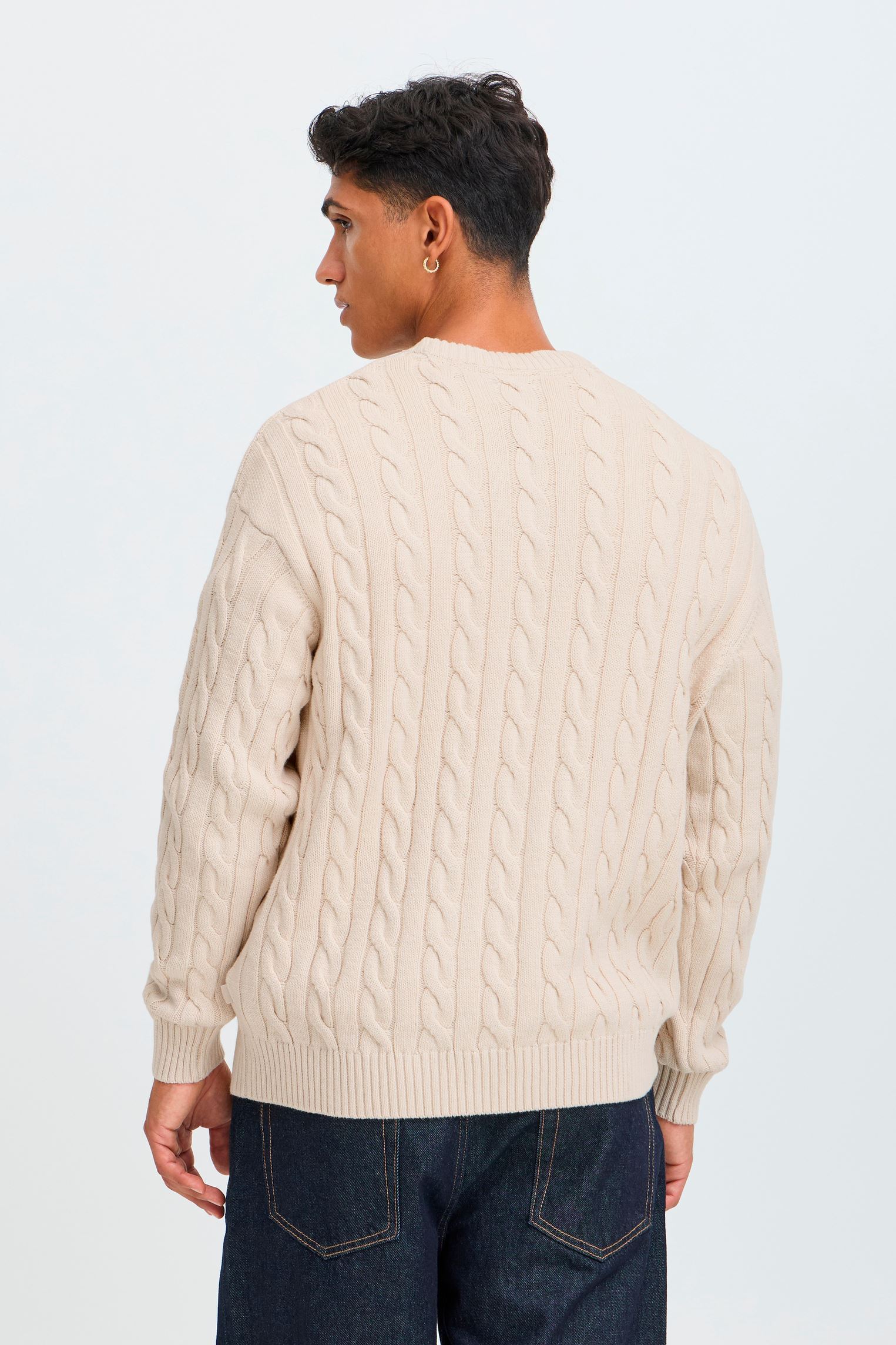 Pulls Sdmalcolm Noos homme blanc SOLID Pulls Sdmalcolm Noos homme blanc OATMEAL