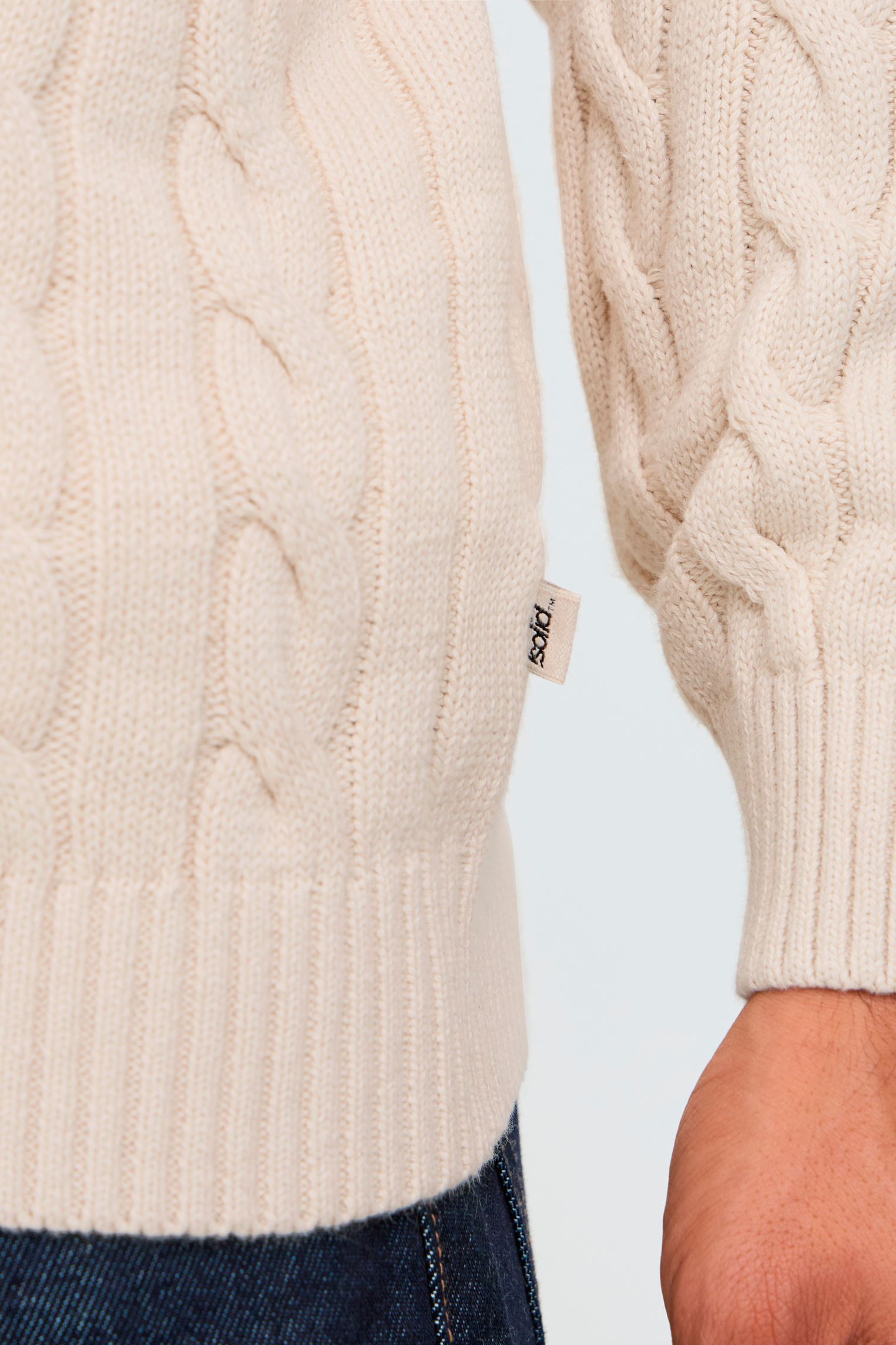 Pulls Sdmalcolm Noos homme blanc SOLID Pulls Sdmalcolm Noos homme blanc OATMEAL