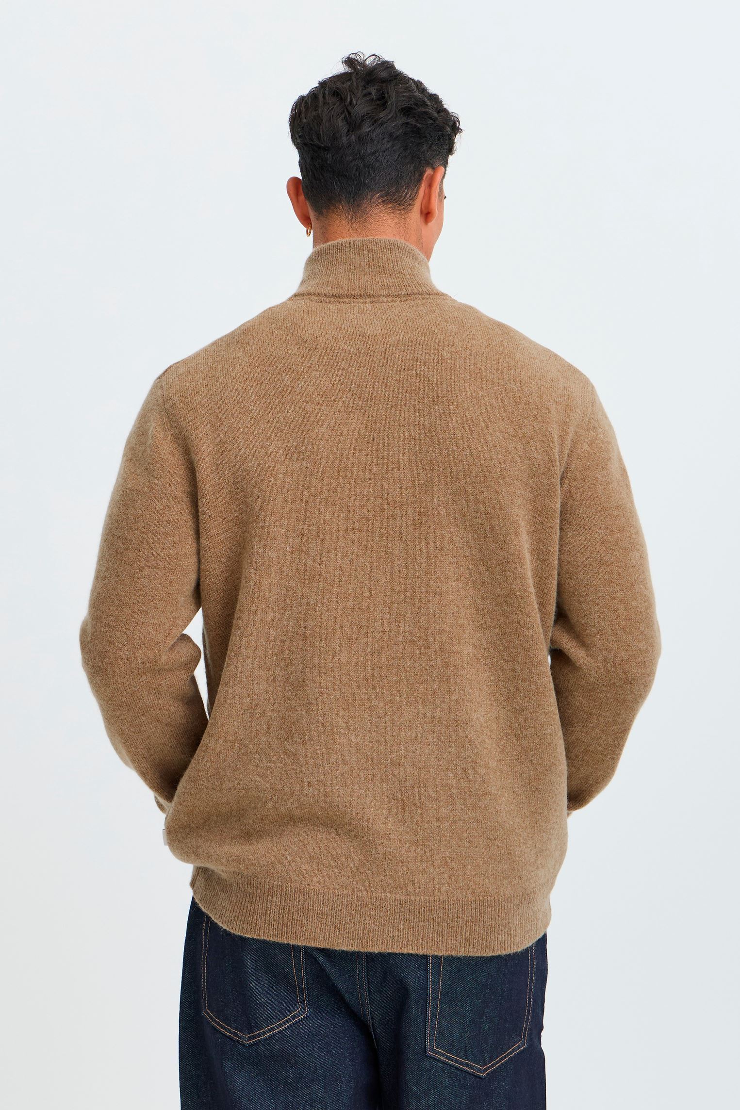 Pulls Sdrick Pullover homme marron SOLID Pulls Sdrick Pullover homme marron ERMINE MELANGE