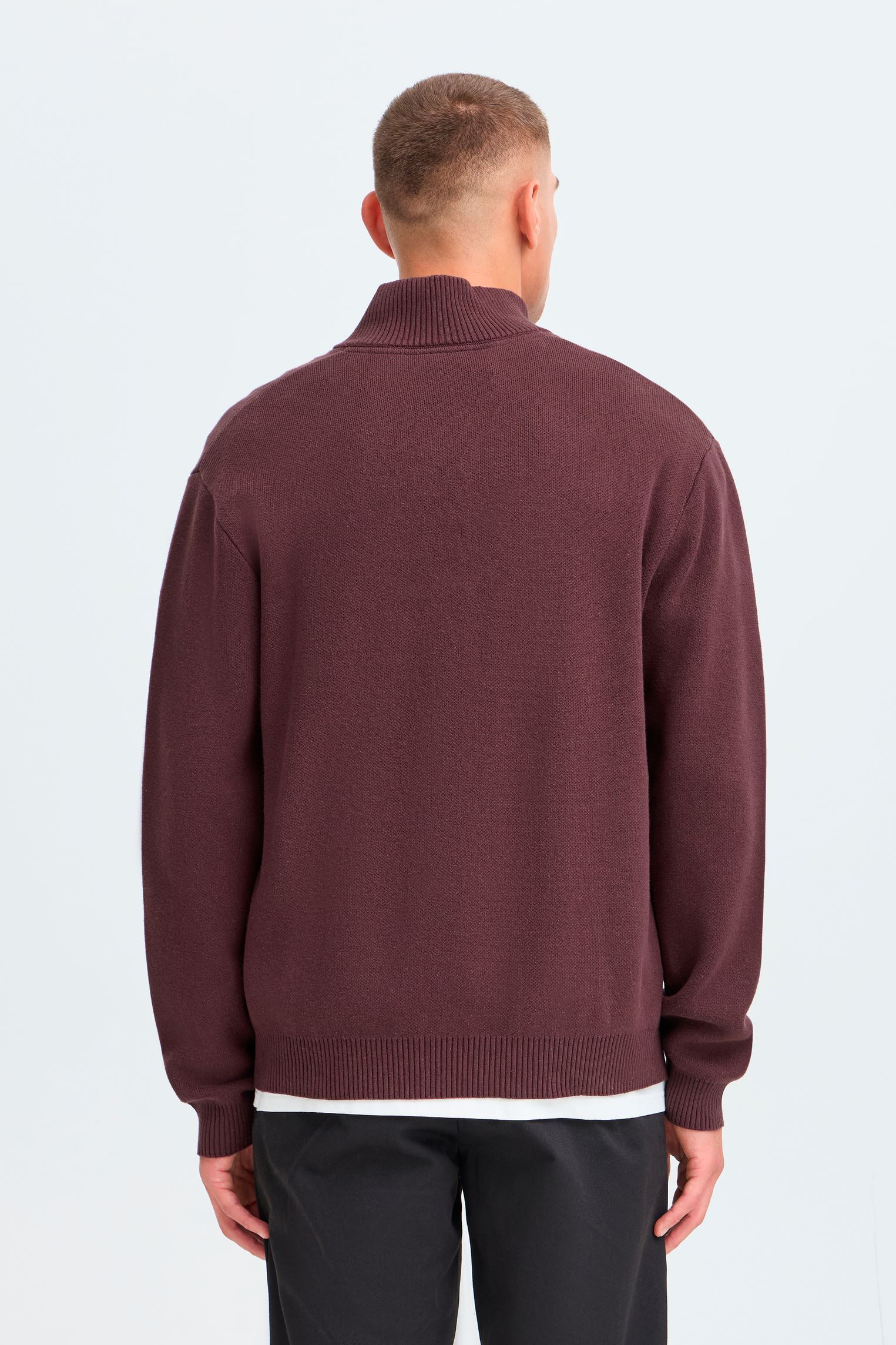 Pulls Sdryker Pullover homme bordeaux SOLID Pulls Sdryker Pullover homme bordeaux FUDGE