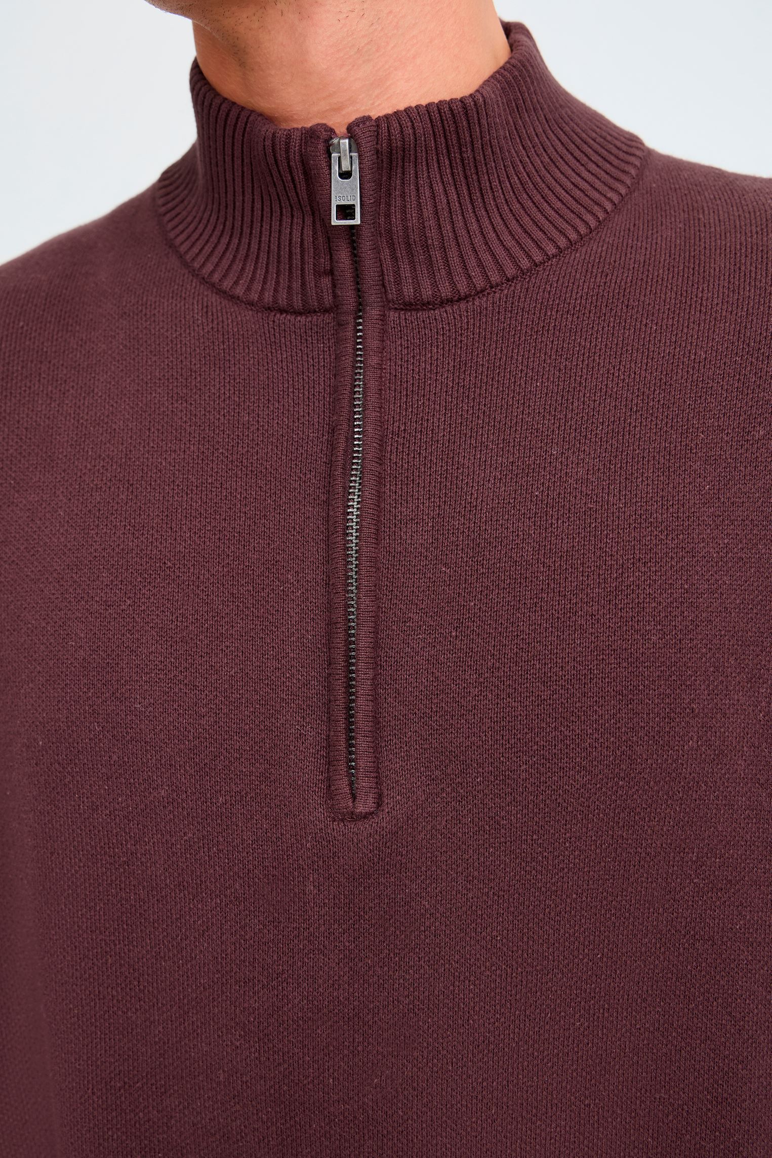Pulls Sdryker Pullover homme bordeaux SOLID Pulls Sdryker Pullover homme bordeaux FUDGE