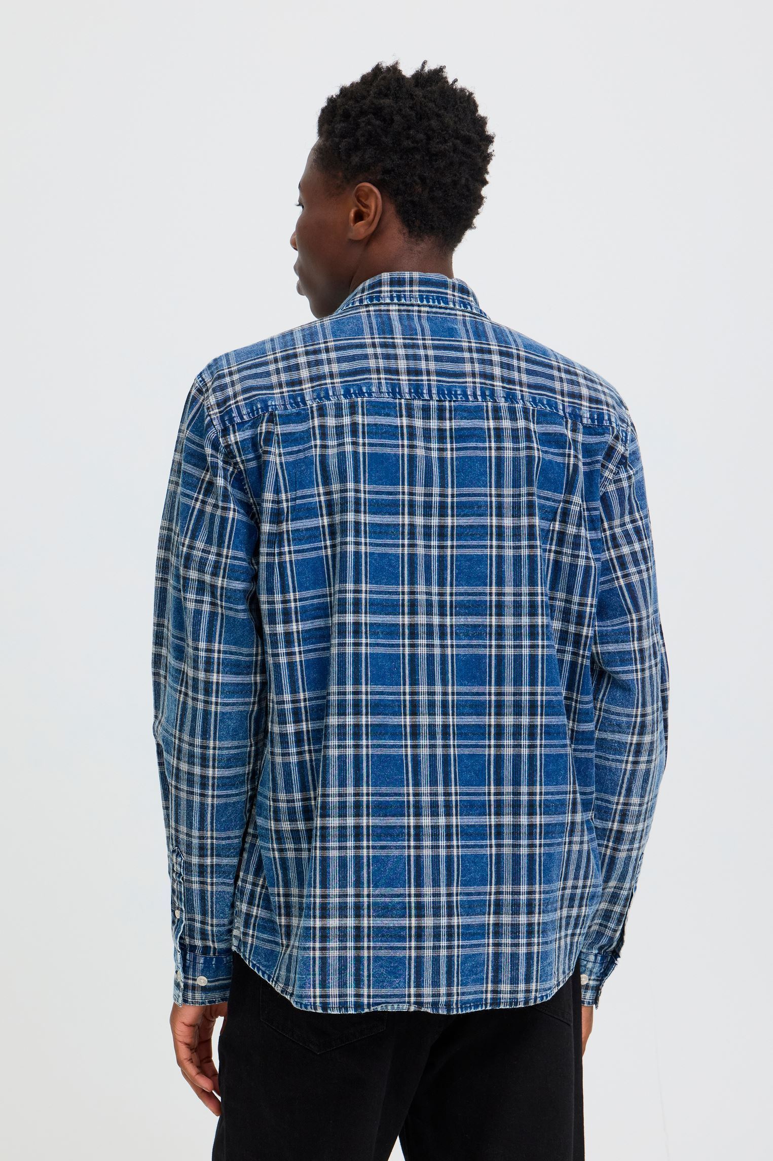 Chemises Sdubton Noos homme bleu SOLID Chemises Sdubton Noos homme bleu INSIGNIA BLUE
