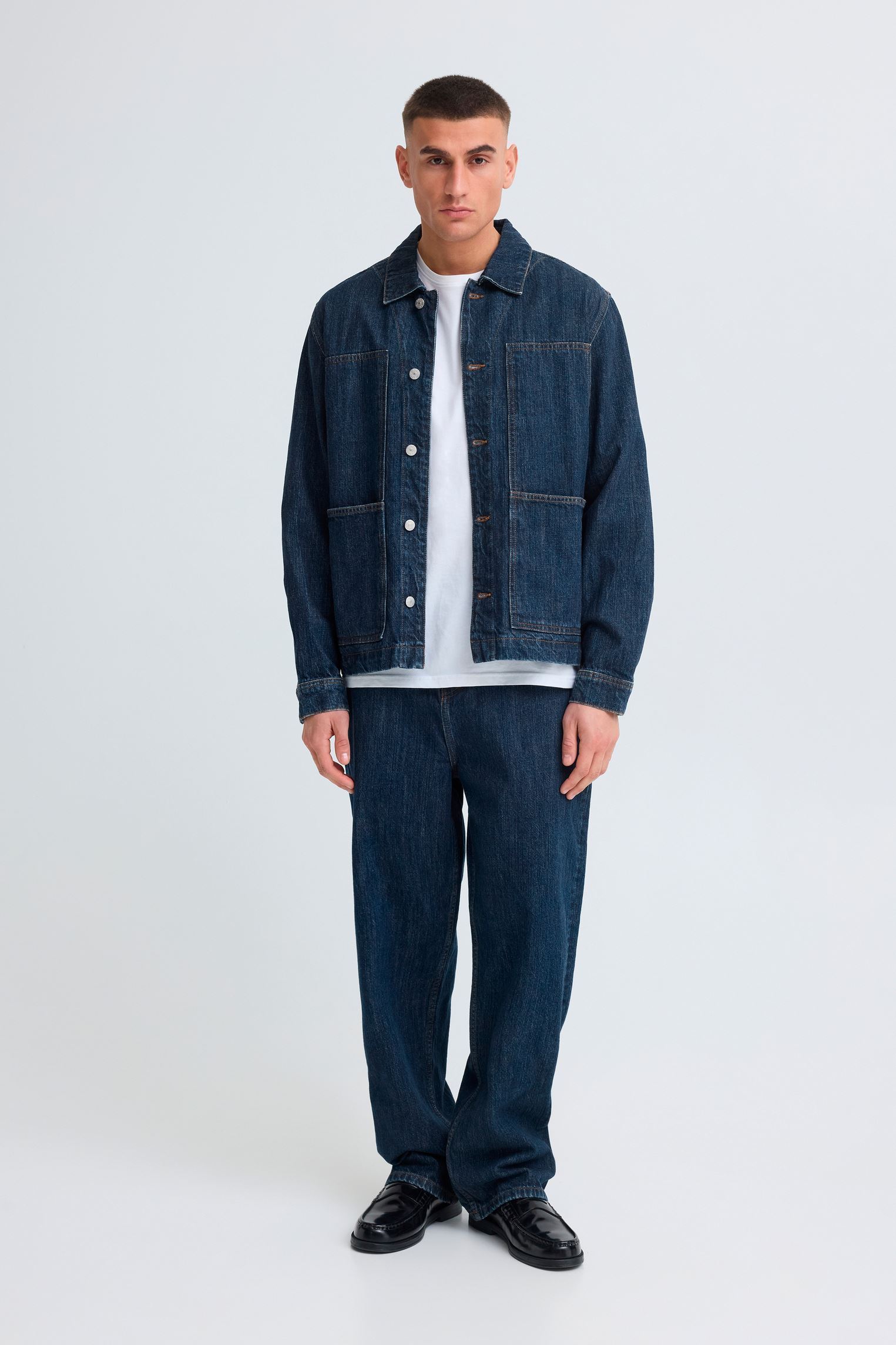 Jacken und Mäntel Sdvelton herren blau SOLID Jacken und Mäntel Sdvelton herren blau BLUE DNM