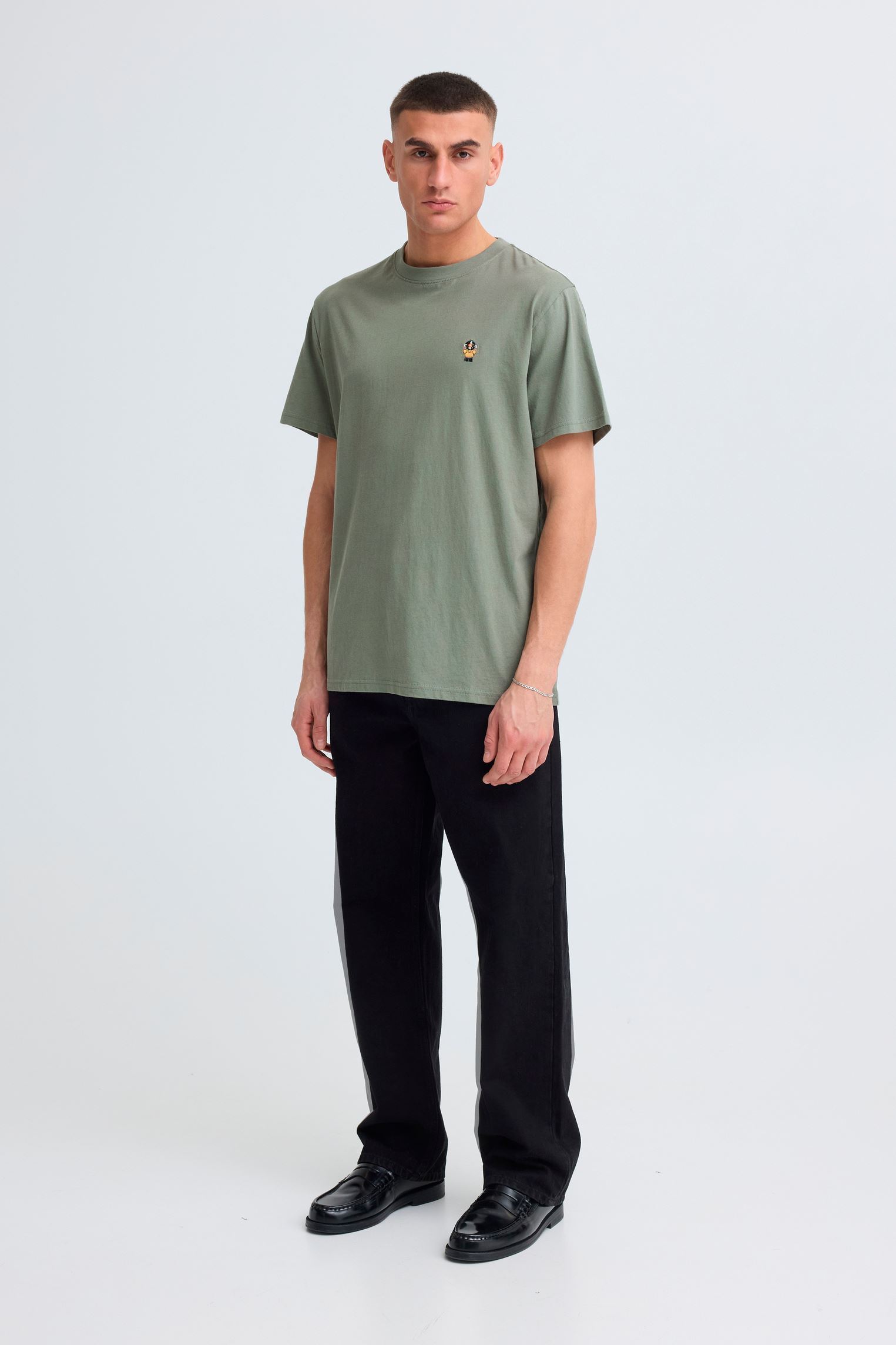 Tee-shirts Sdvilton homme vert SOLID Tee-shirts Sdvilton homme vert AGAVE GREEN