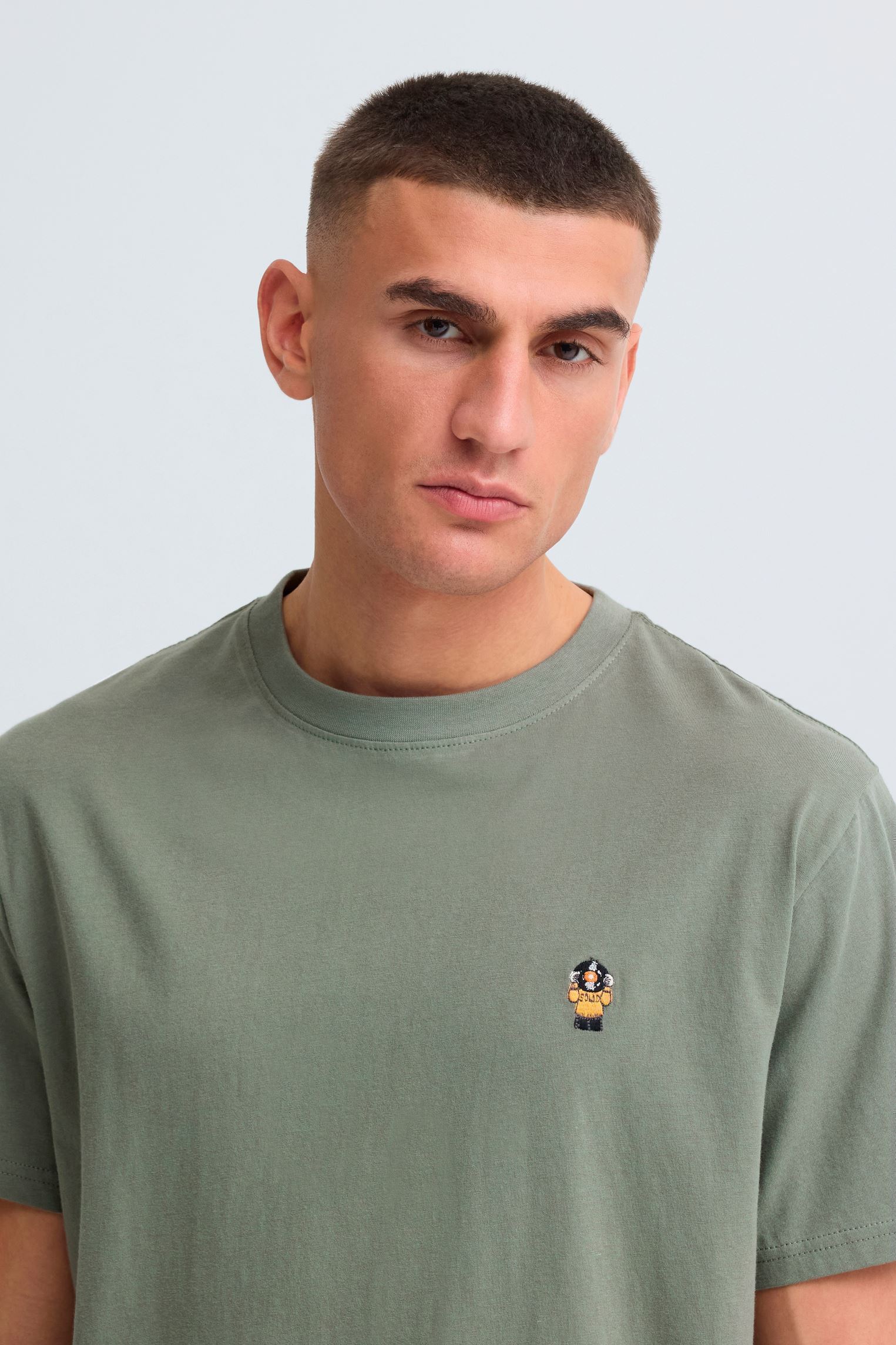 Tee-shirts Sdvilton homme vert SOLID Tee-shirts Sdvilton homme vert AGAVE GREEN