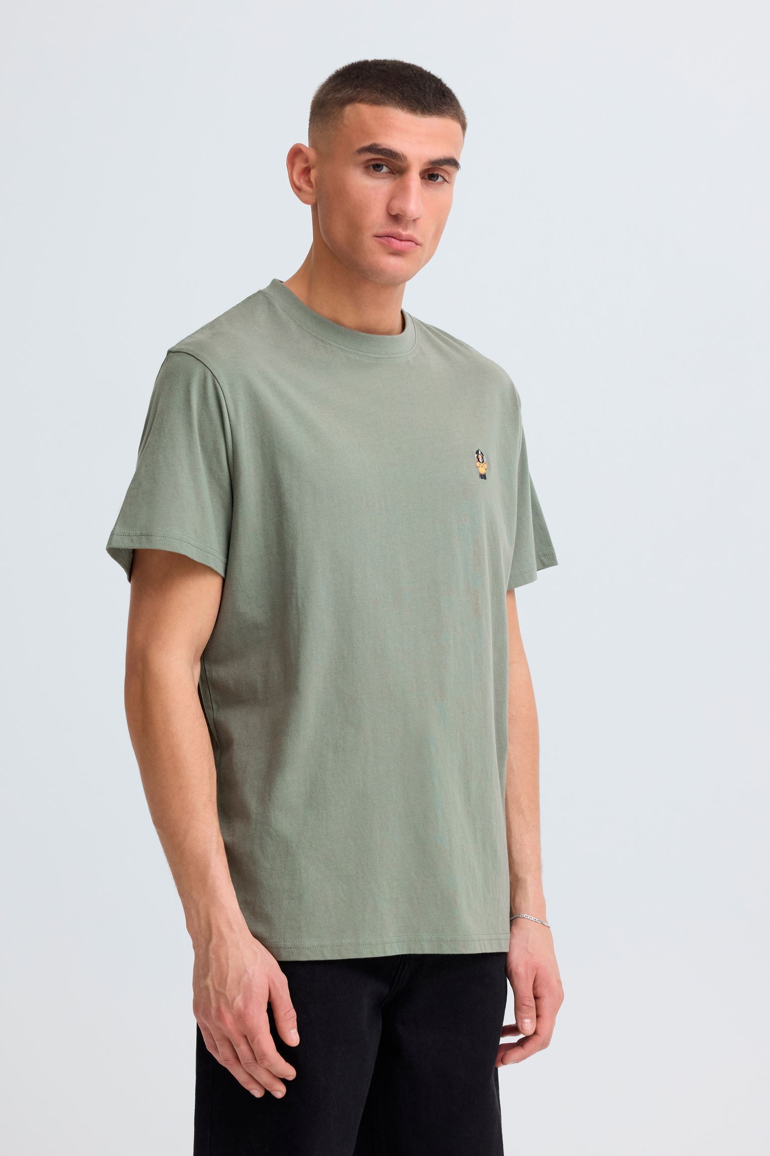 Tee-shirts Sdvilton homme vert SOLID Tee-shirts Sdvilton homme vert AGAVE GREEN