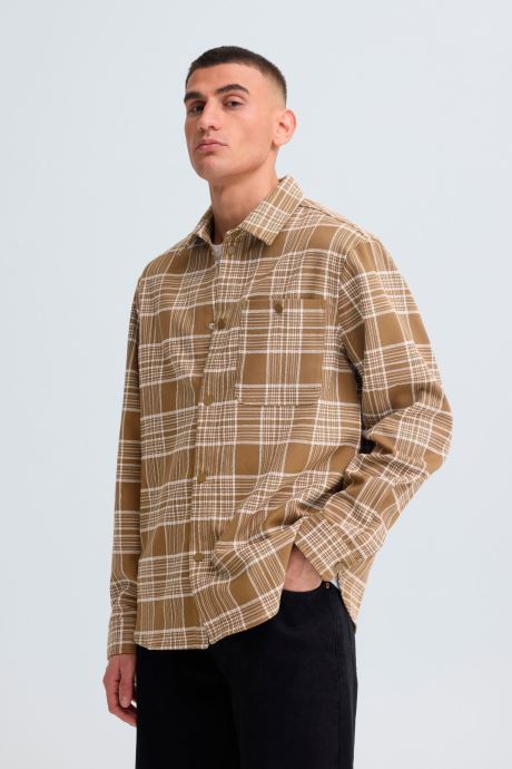 SOLID Hemden Sdvornan heren beige