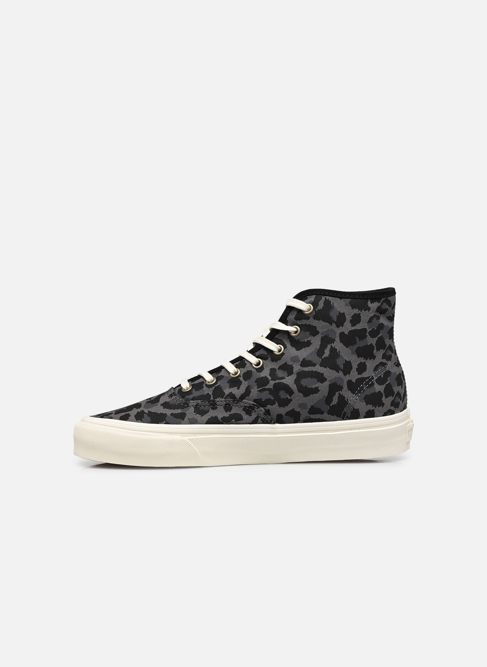 Knöchelhohe Sneaker Authentic Hi 2.0 damen grau Vans Knöchelhohe Sneaker Authentic Hi 2.0 damen grau LEOPARD BLACK/PEWTER