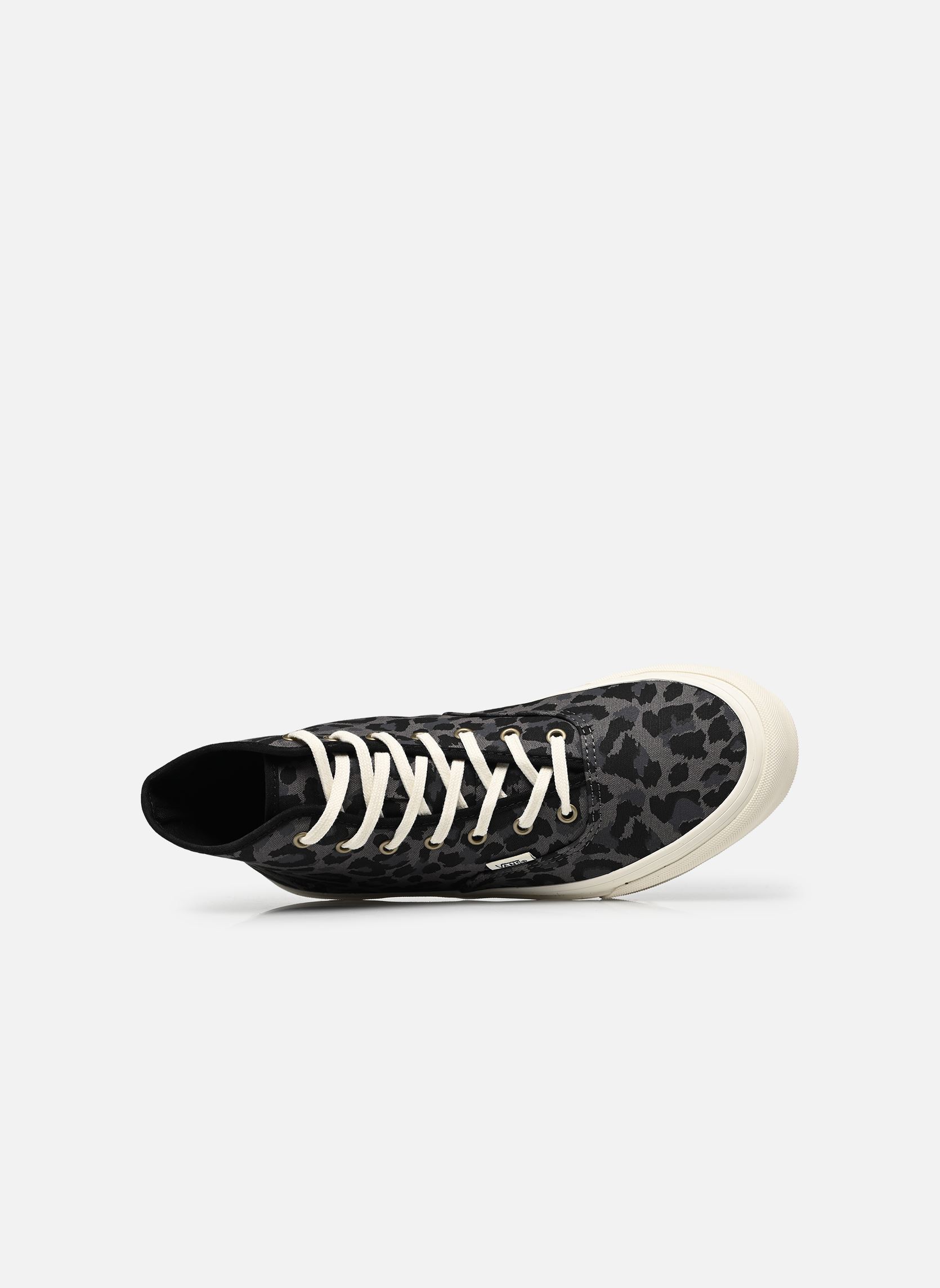Knöchelhohe Sneaker Authentic Hi 2.0 damen grau Vans Knöchelhohe Sneaker Authentic Hi 2.0 damen grau LEOPARD BLACK/PEWTER