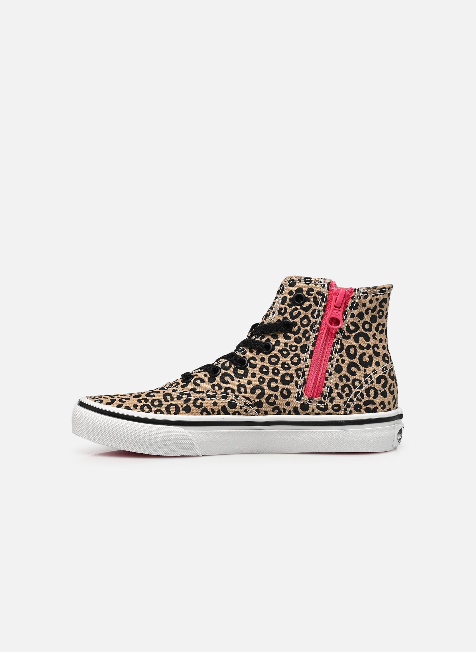 Baskets Authentic Hi 2.0 Zip fille marron Vans Baskets Authentic Hi 2.0 Zip fille marron INCENSE/PINK VE
