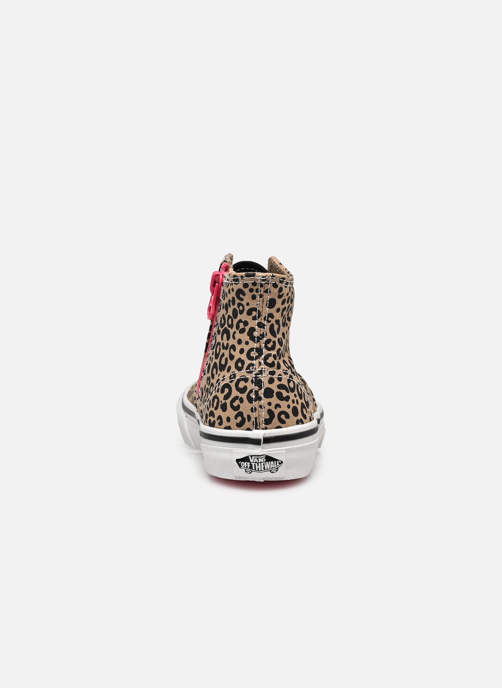 Baskets Authentic Hi 2.0 Zip fille marron Vans Baskets Authentic Hi 2.0 Zip fille marron INCENSE/PINK VE