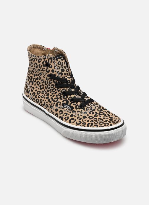 Vans Baskets Authentic Hi 2.0 Zip fille marron