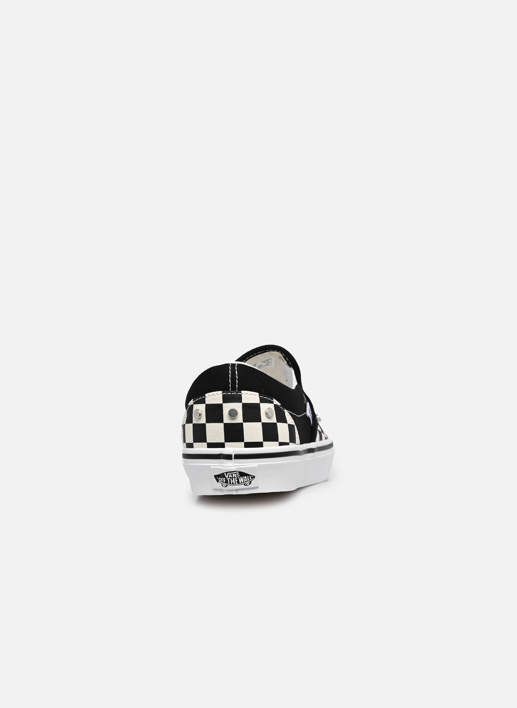 Baskets basses Classic Slip-On checkerboard femme noir Vans Baskets basses Classic Slip-On checkerboard femme noir STUDS BLACK