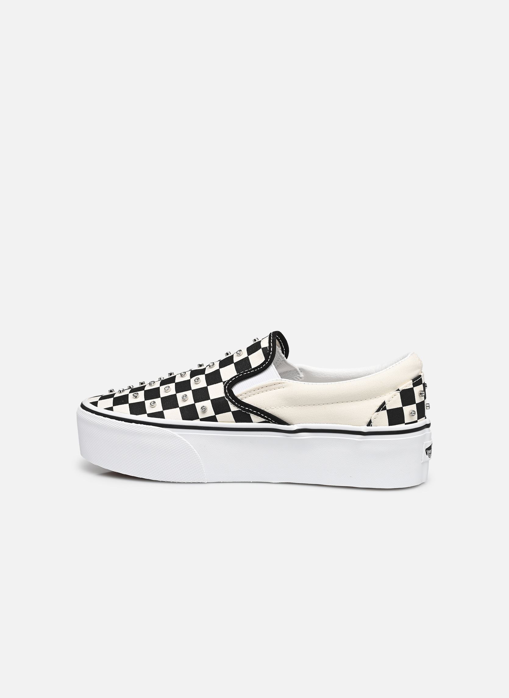 Sneaker Classic Slip-on Stackform mädchen mehrfarbig Vans Sneaker Classic Slip-on Stackform mädchen mehrfarbig BLACK/WHITE