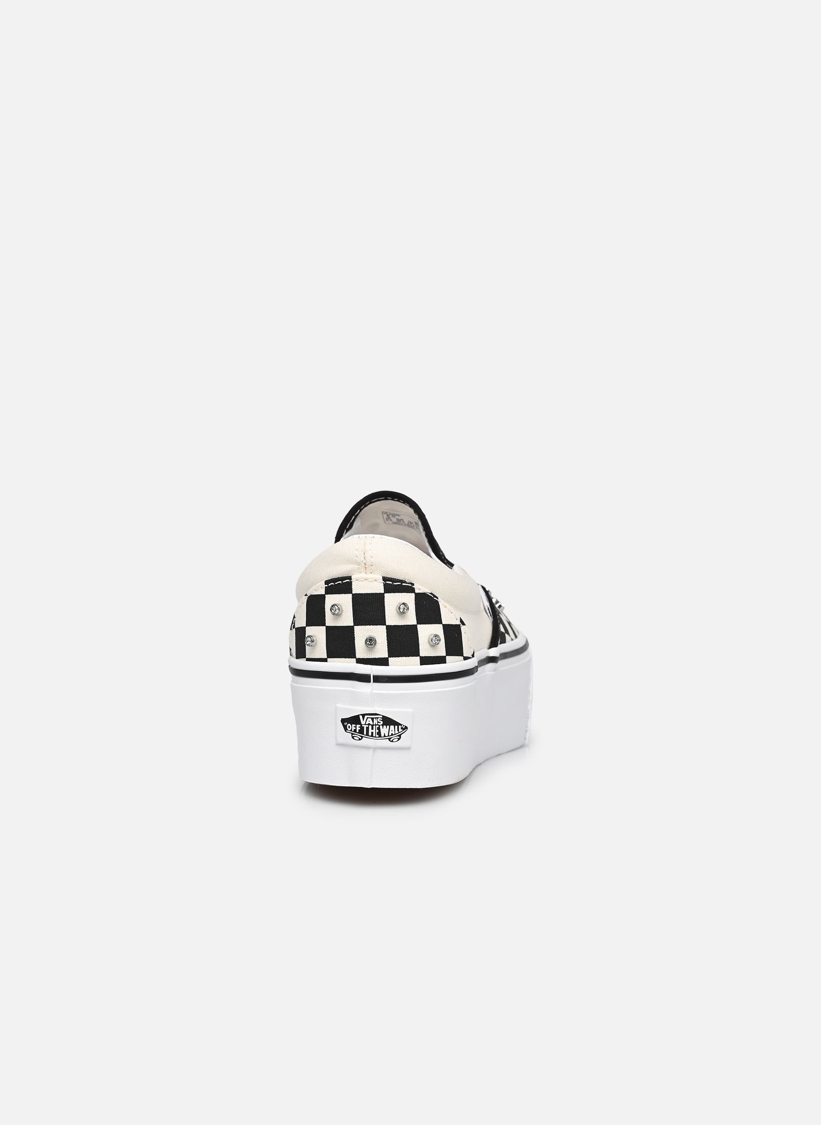 Sneaker Classic Slip-on Stackform mädchen mehrfarbig Vans Sneaker Classic Slip-on Stackform mädchen mehrfarbig BLACK/WHITE