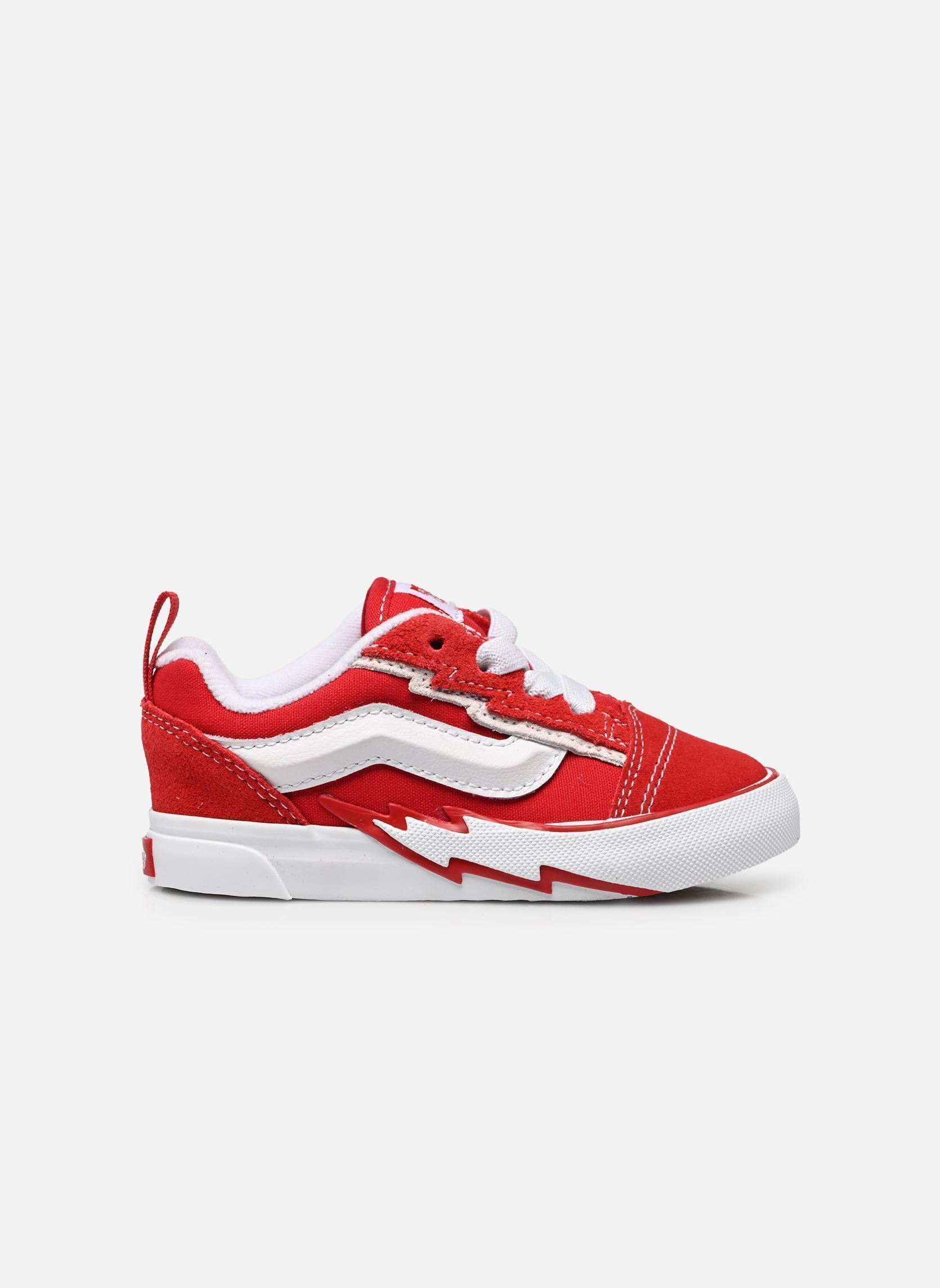 Baskets basses Knu Skool Elastic Lace Bolt rouge Vans Baskets basses Knu Skool Elastic Lace Bolt rouge RACING RED