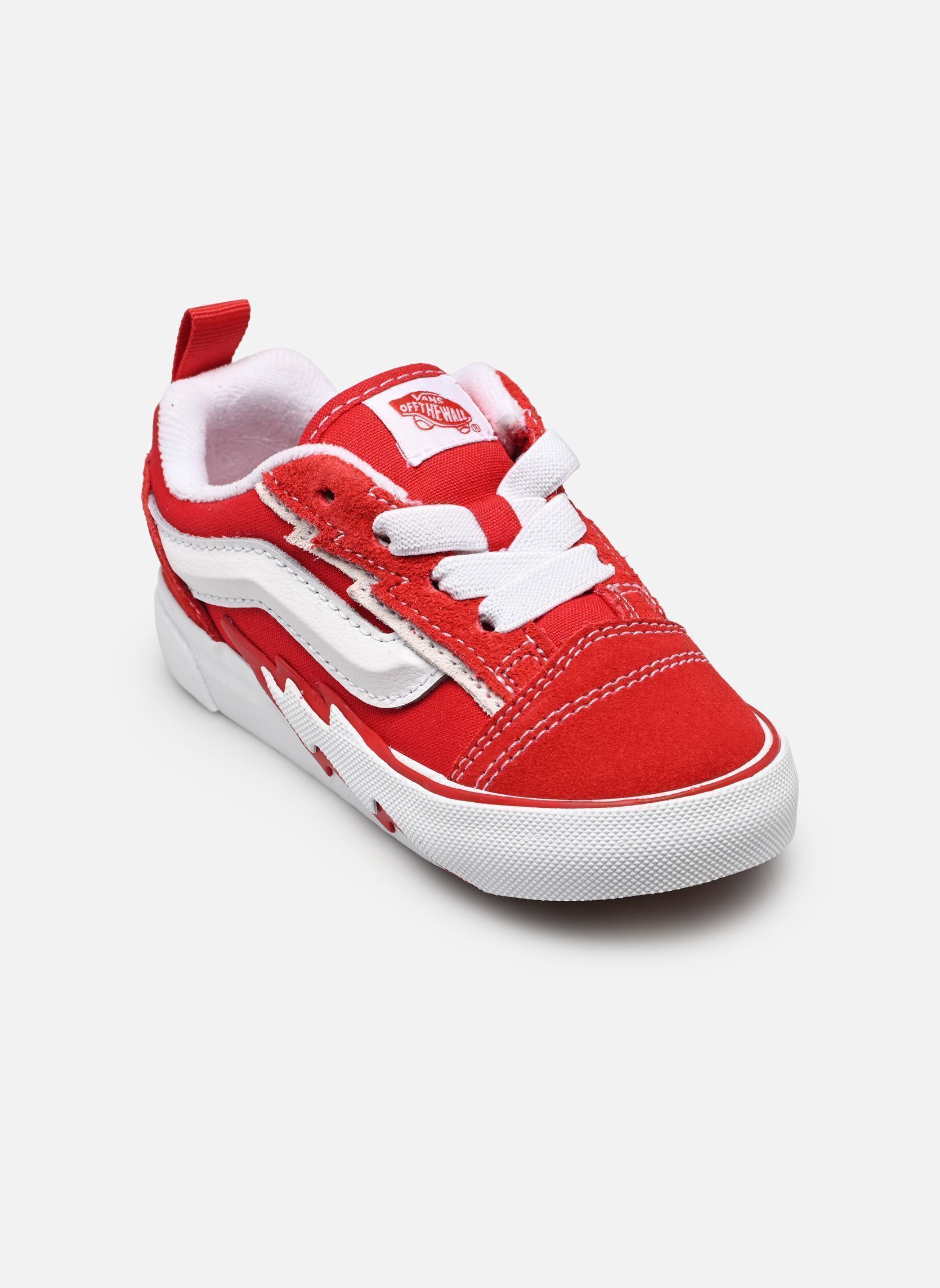 Baskets basses Knu Skool Elastic Lace Bolt rouge Vans Baskets basses Knu Skool Elastic Lace Bolt rouge RACING RED