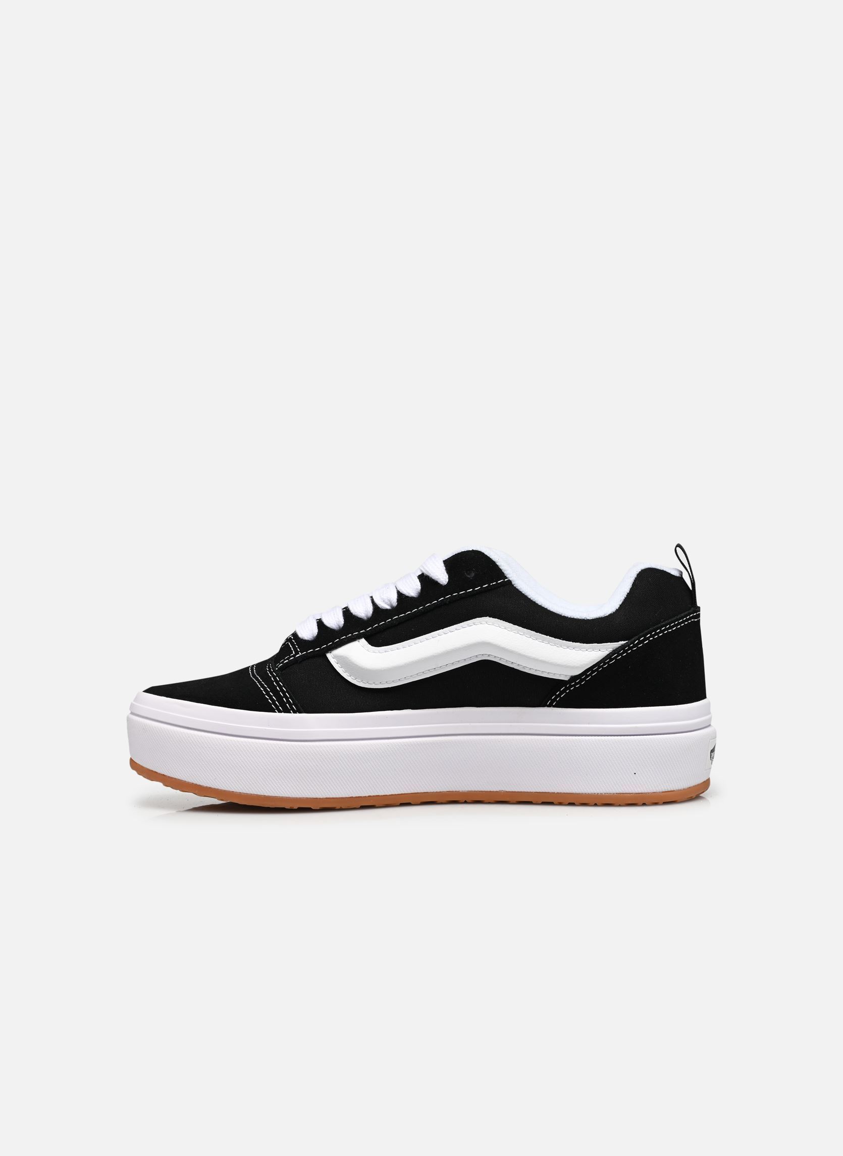 Niedrige Sneaker Knu Skool Stacklite schwarz Vans Niedrige Sneaker Knu Skool Stacklite schwarz BLACK/WHITE