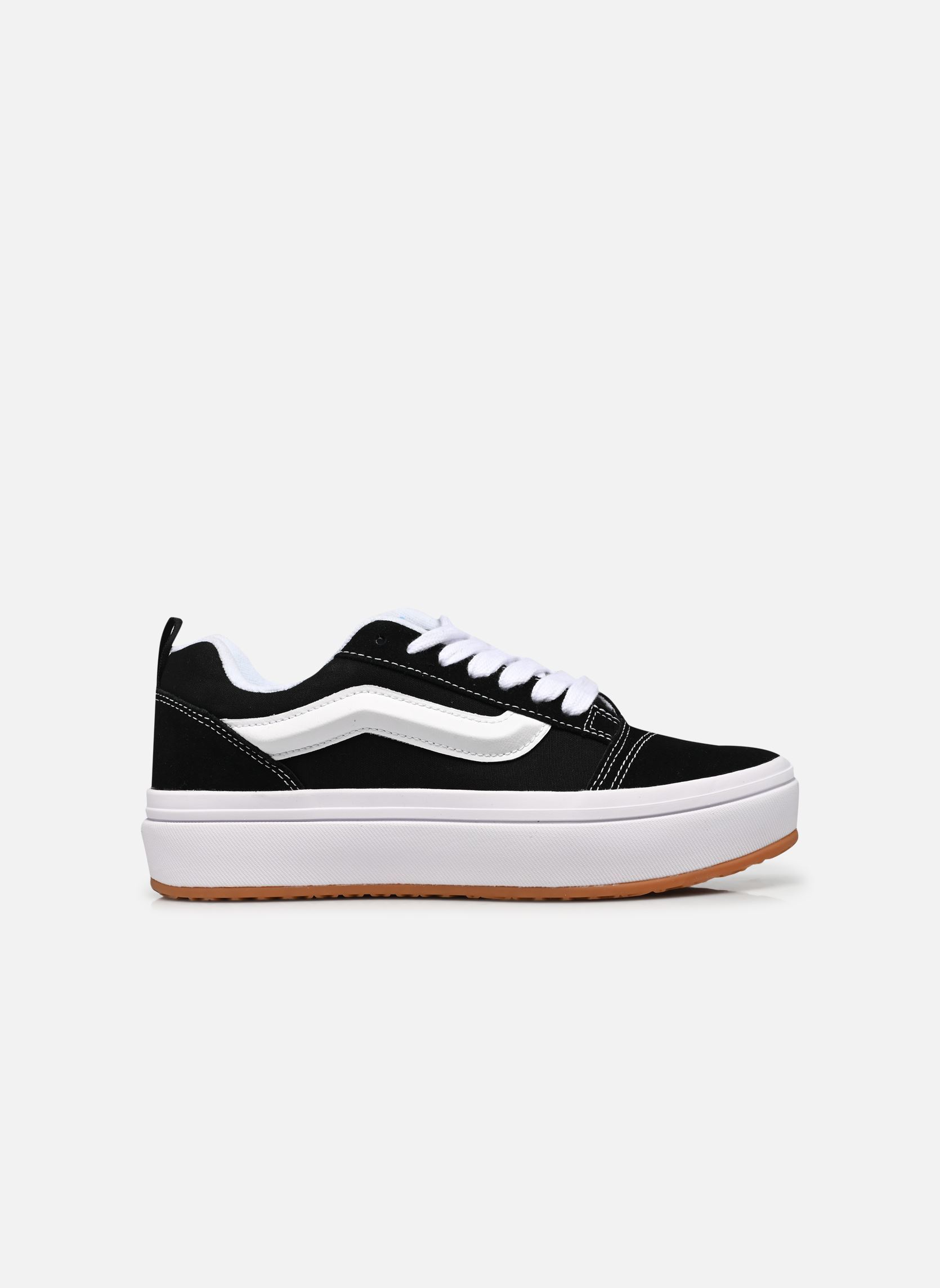 Niedrige Sneaker Knu Skool Stacklite schwarz Vans Niedrige Sneaker Knu Skool Stacklite schwarz BLACK/WHITE