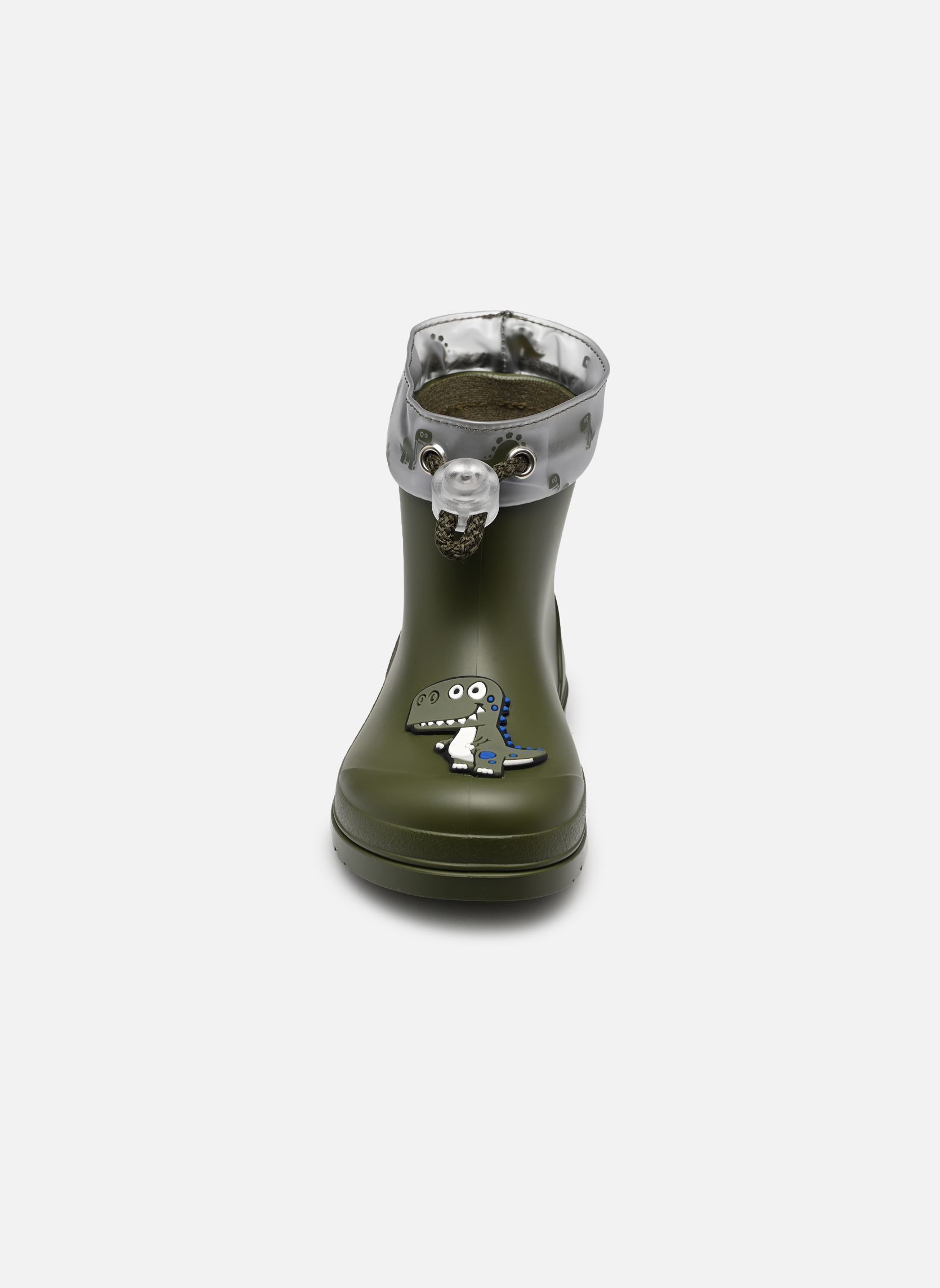 Regenlaarzen Mendi Dino barefoot khaki Igor Regenlaarzen Mendi Dino barefoot khaki KAKI