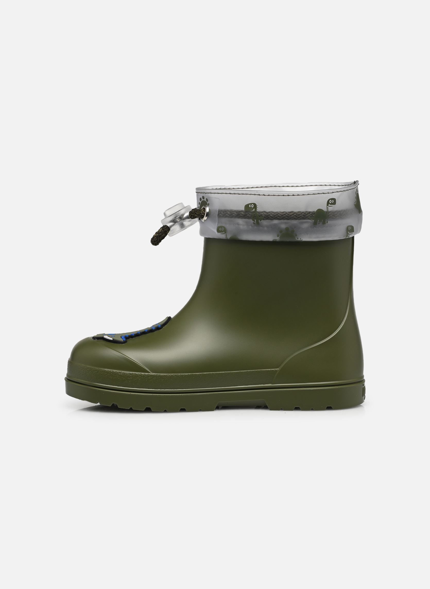 Regenlaarzen Mendi Dino barefoot khaki Igor Regenlaarzen Mendi Dino barefoot khaki KAKI