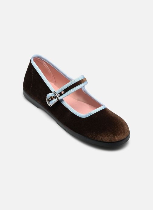 Victoria Ballerines Gong Fu femme marron