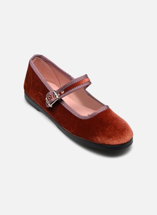 Victoria Ballerines Gong Fu femme rouge